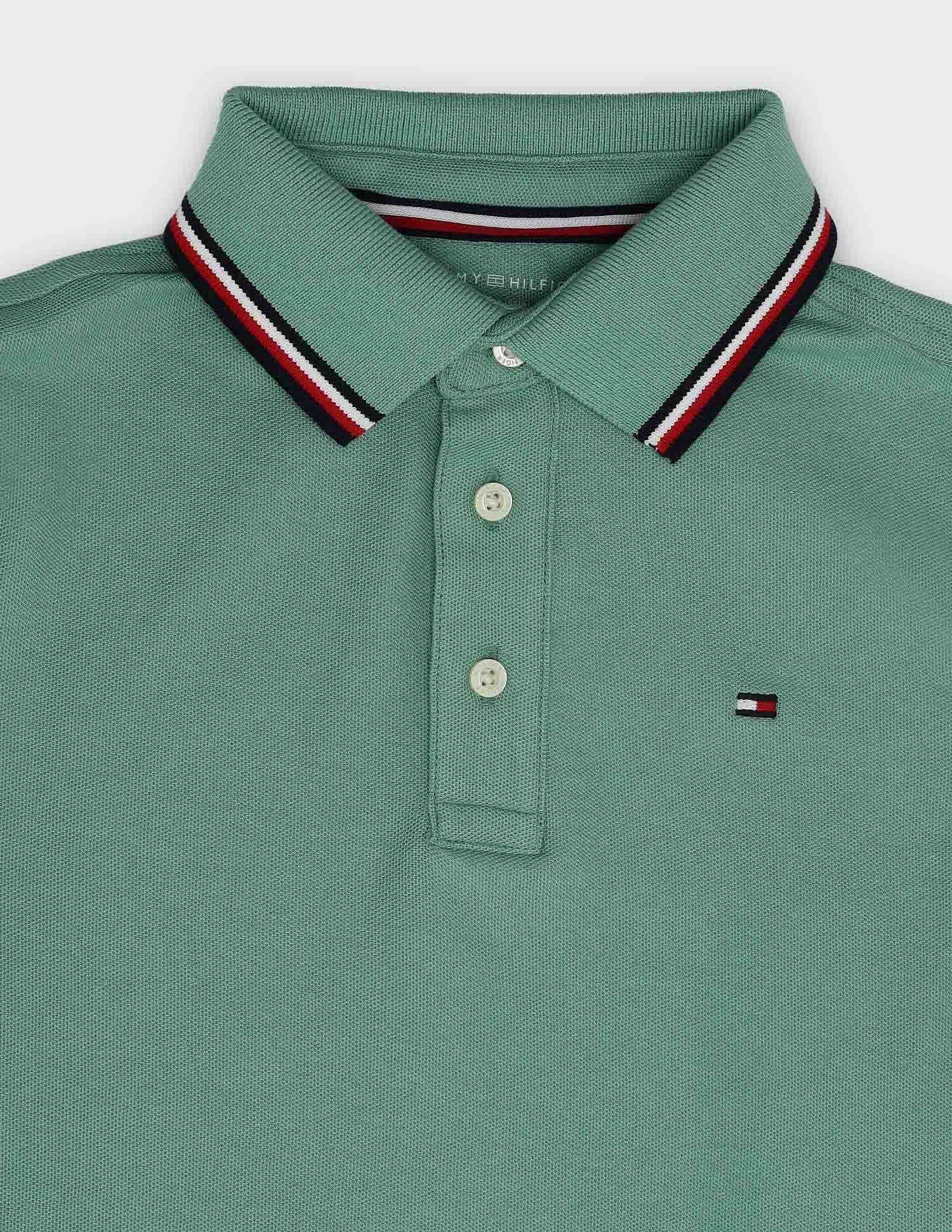 Tommy Hilfiger Kids Boys Solid Regular-Fit Cotton Polo Shirt