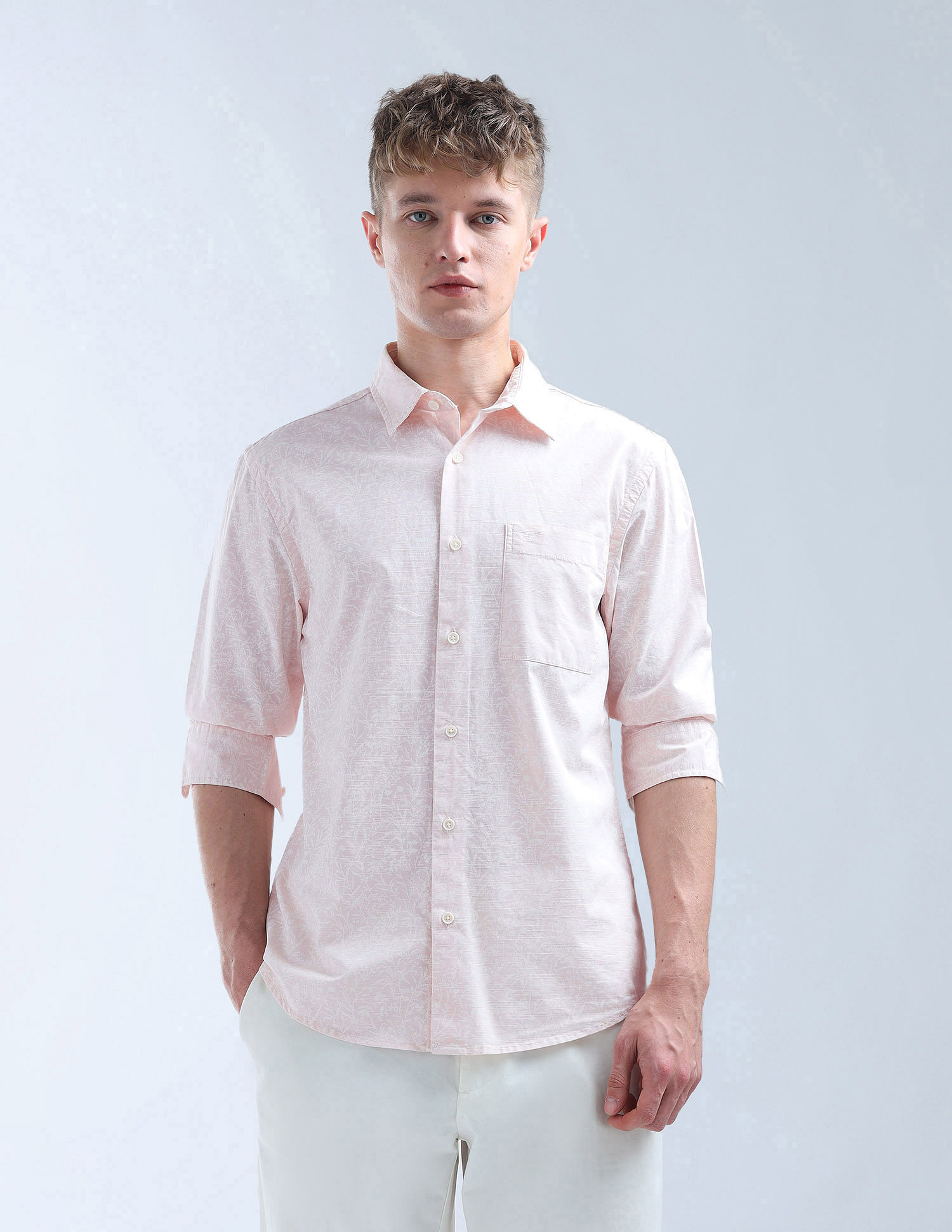 Flying Machine All Over Printed Essentials Shirt