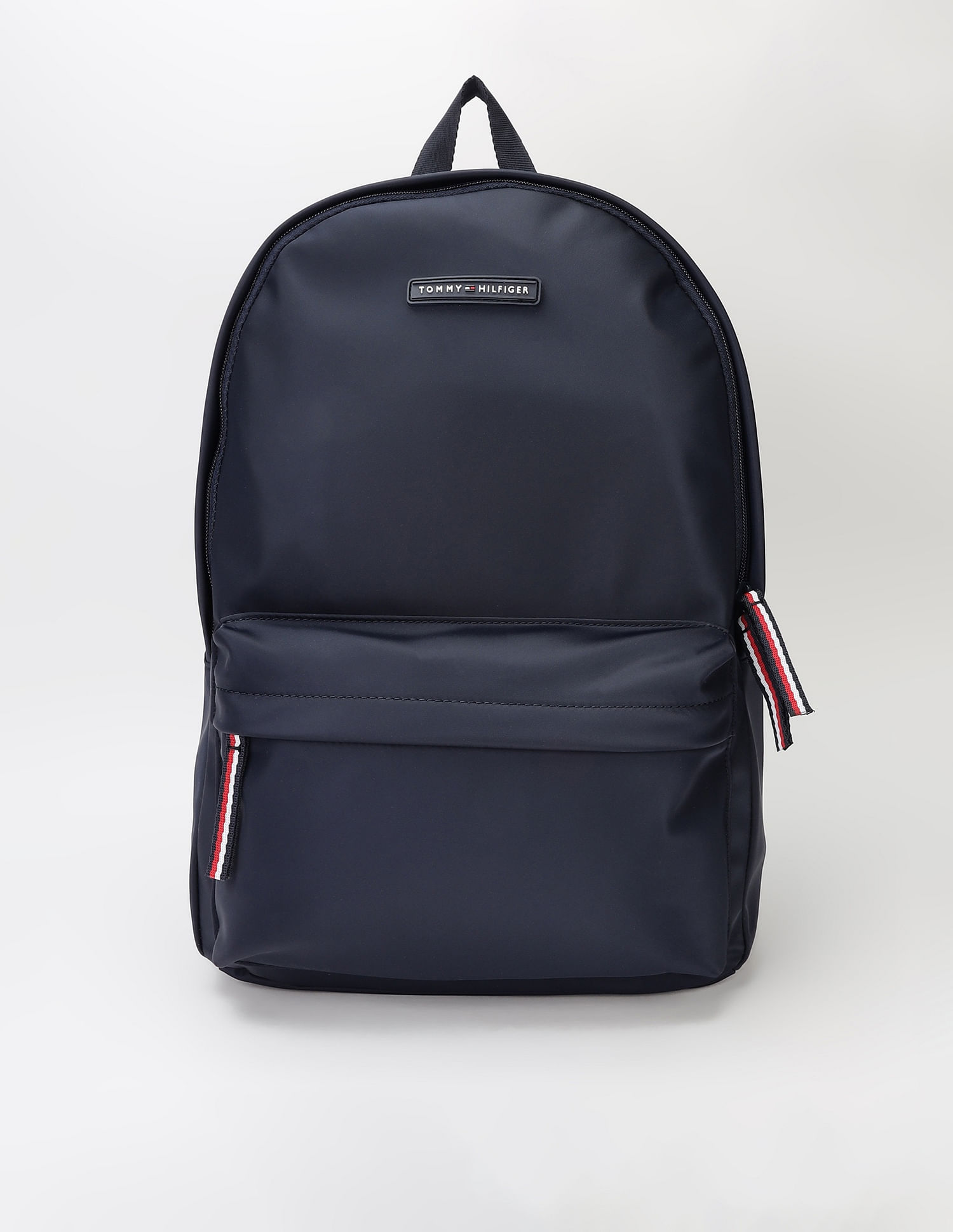 Tommy Hilfiger Solid Navy Nylon Backpack