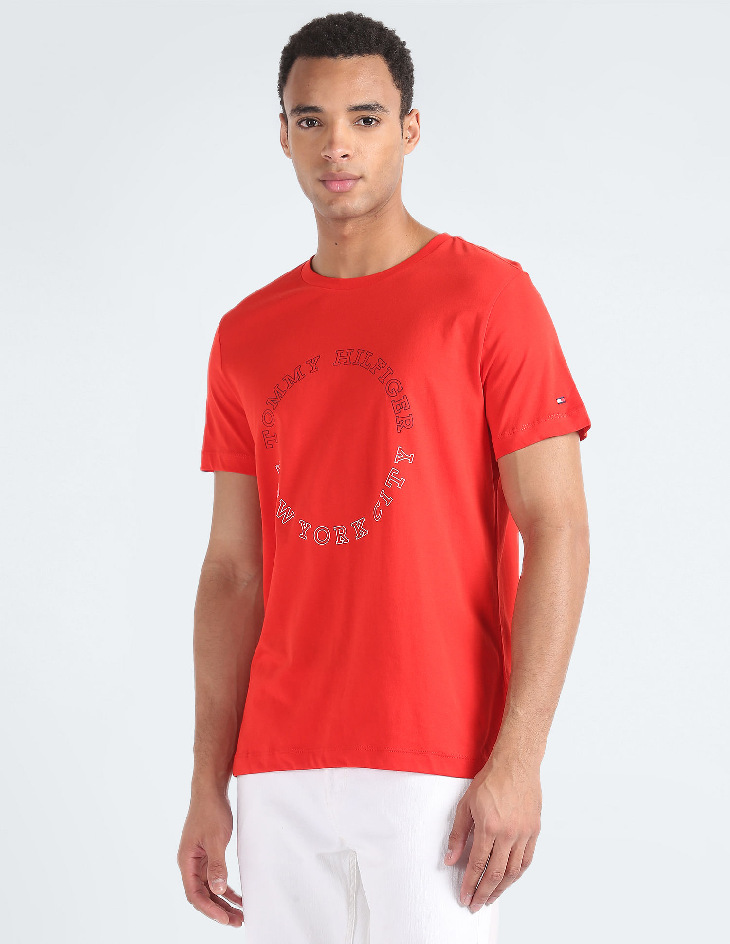 Tommy Hilfiger Circular Monotype Slim T-Shirt