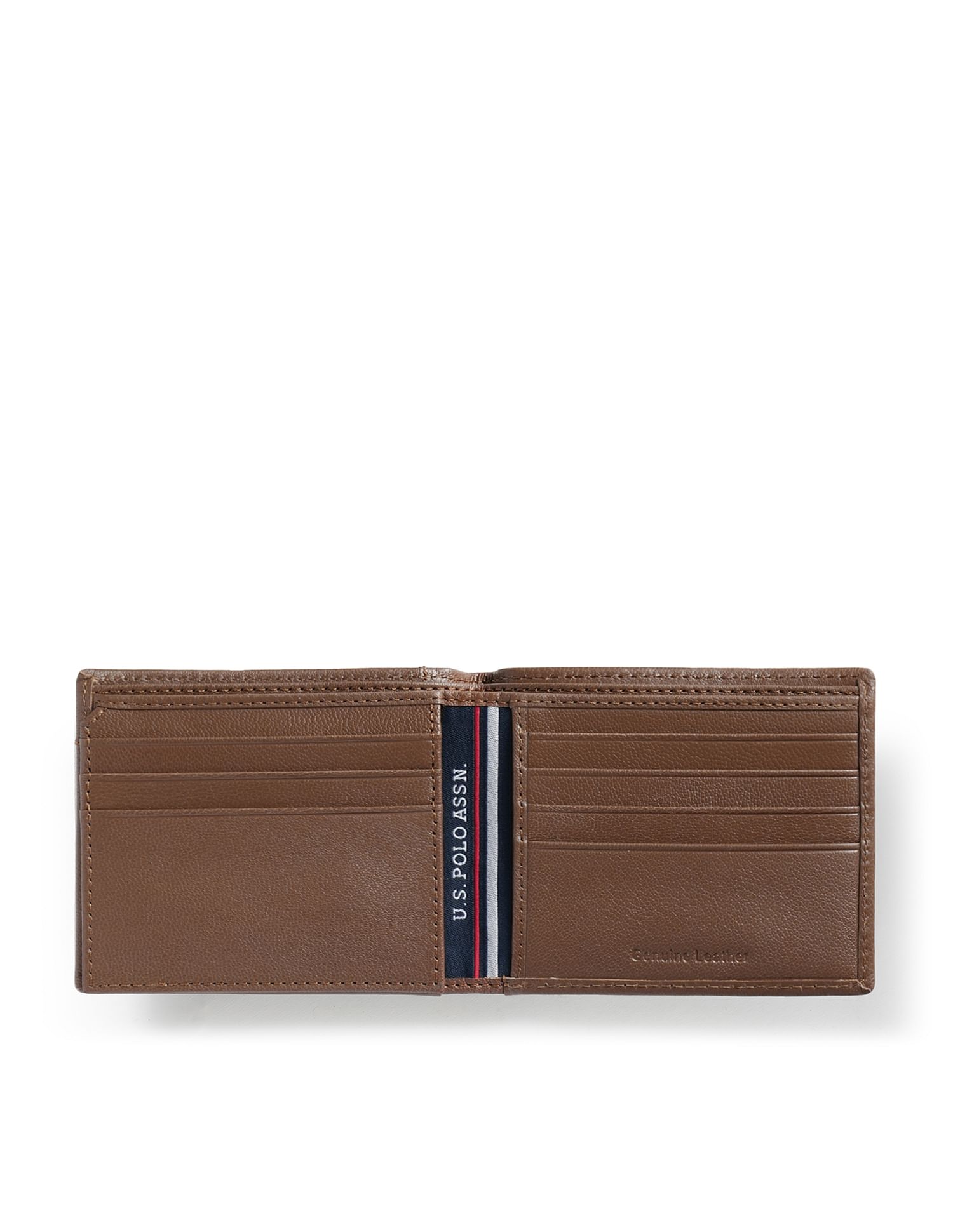 U.S. Polo Assn. Bi-Fold Textured Wallet