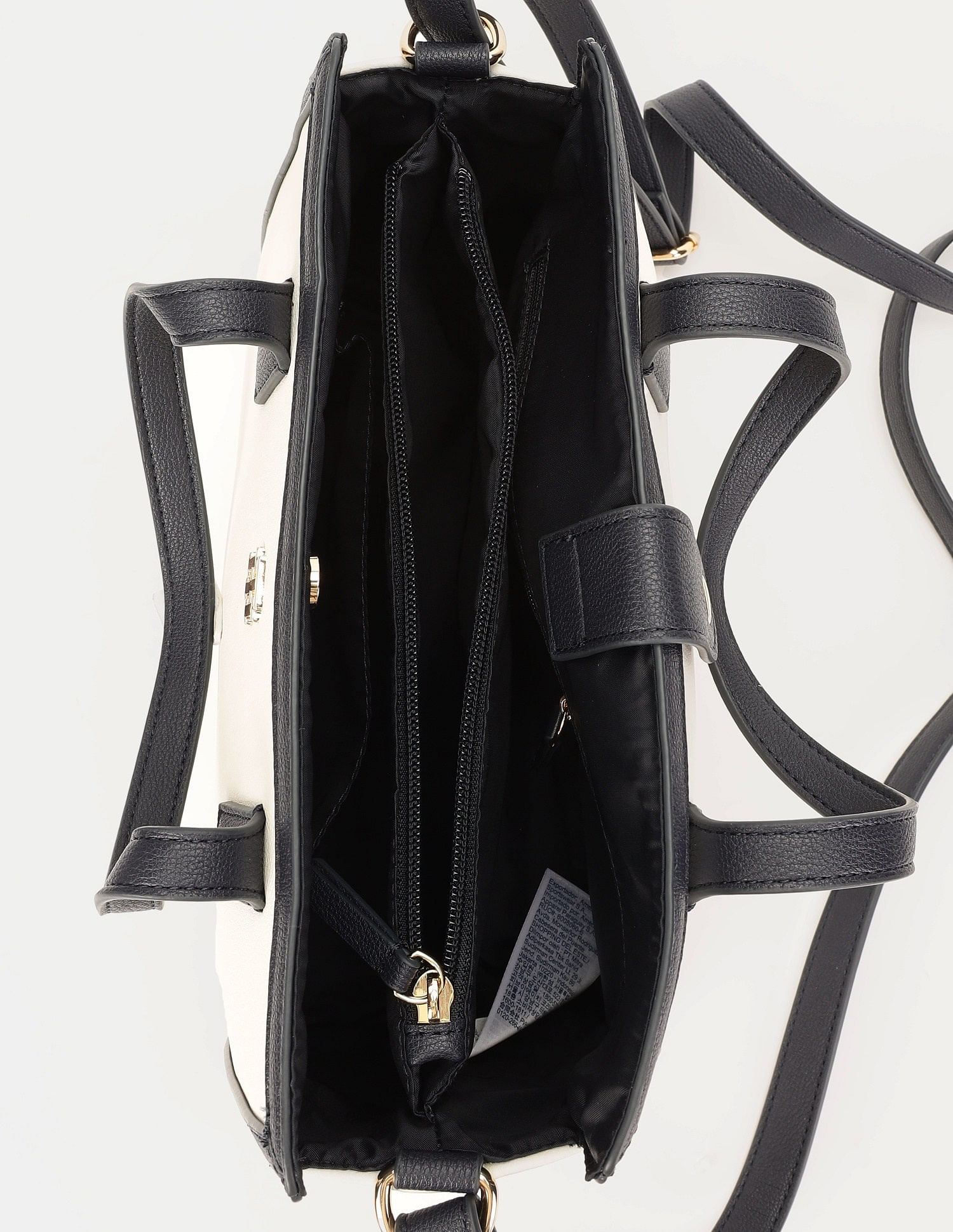 Tommy Hilfiger Solid Blue Pu Hand Bag