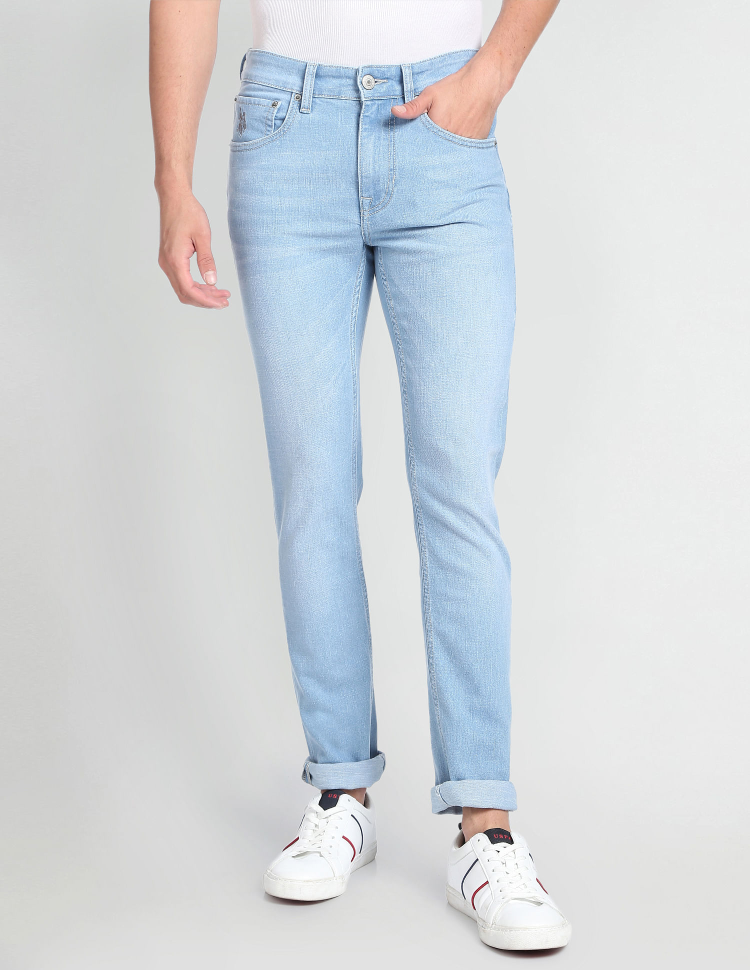 U.S. Polo Assn. Denim Co. Regallo Skinny Fit Blue Jeans