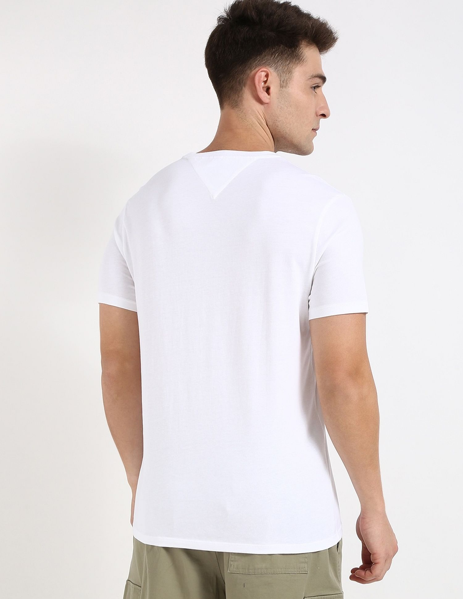 Tommy Hilfiger Logo Regular-Fit Cotton T-Shirt