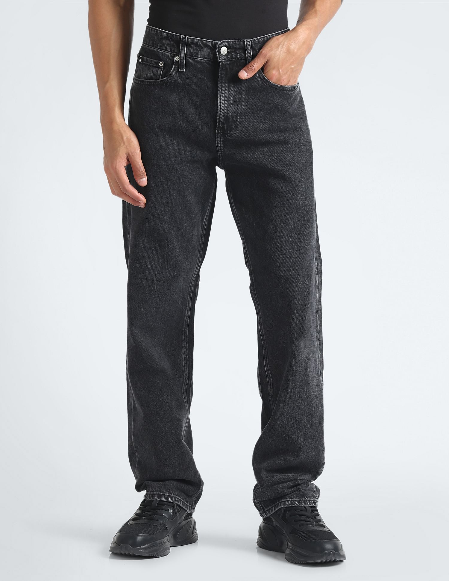 Calvin Klein Recycled Cotton 90'S Straight Fit Jeans