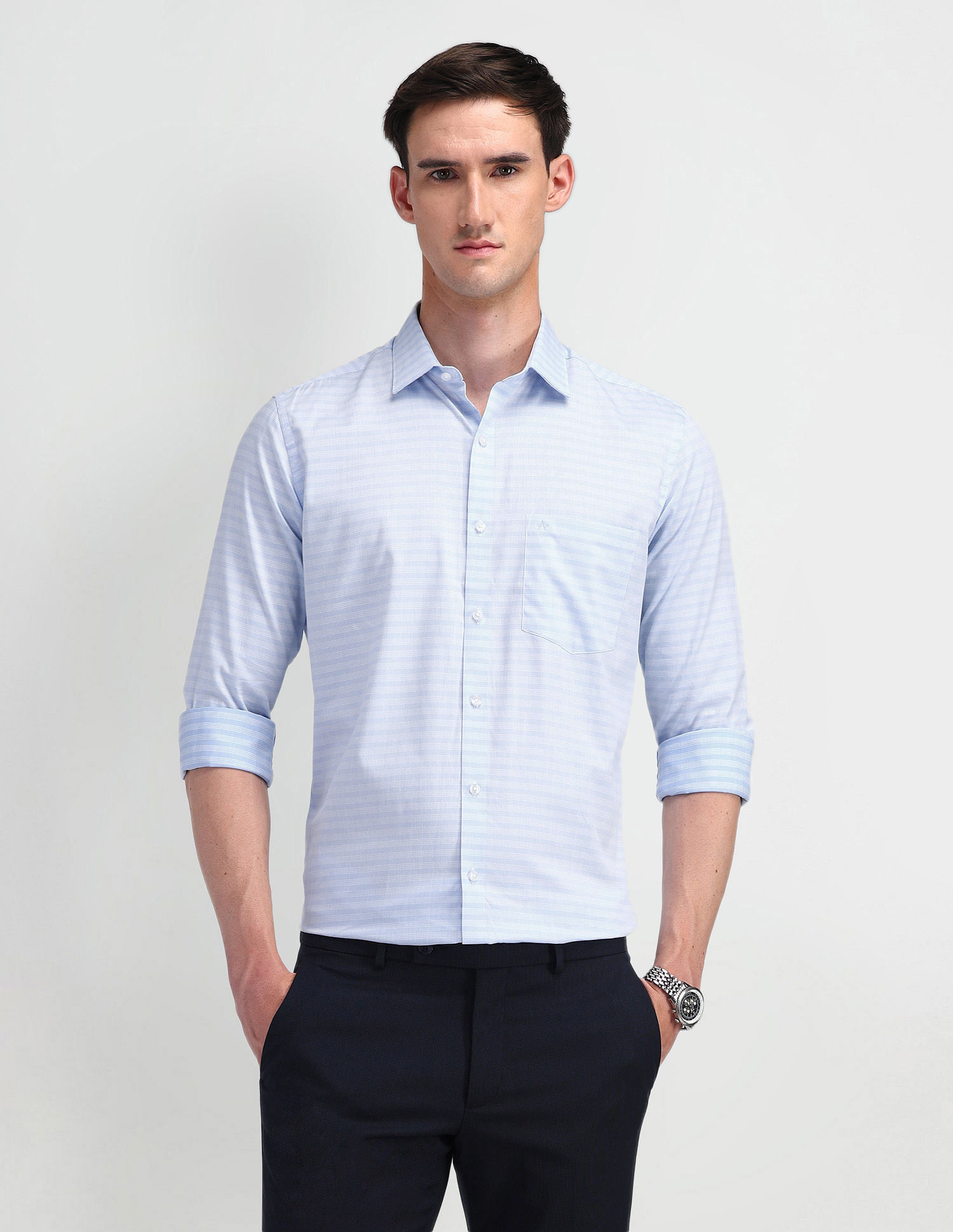 Arrow Liberty Classic Fit Plaid Checked Shirt