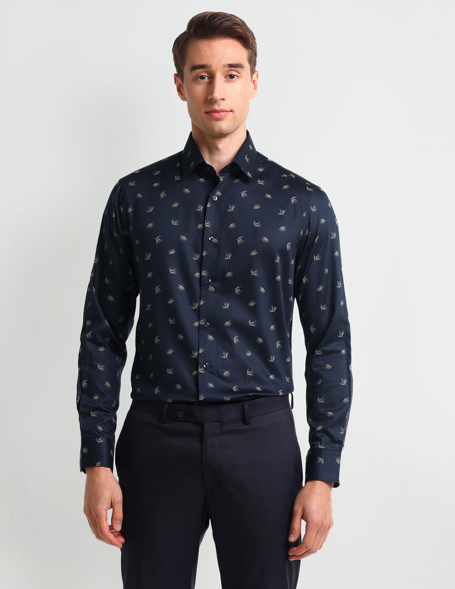 Arrow 1851 Tailored Fit Pure Cotton Shirt