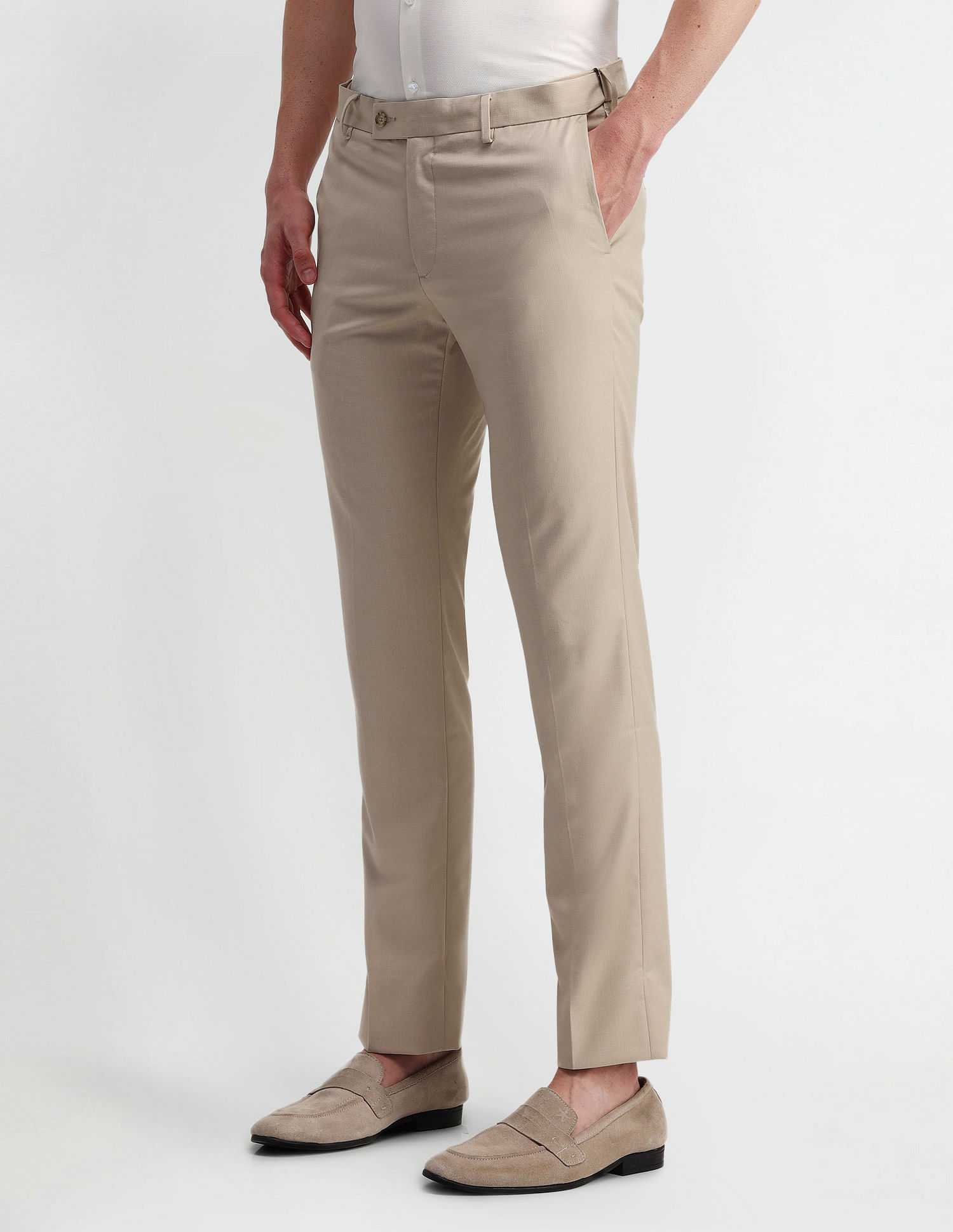 Arrow Slim Fit Regular Trousers