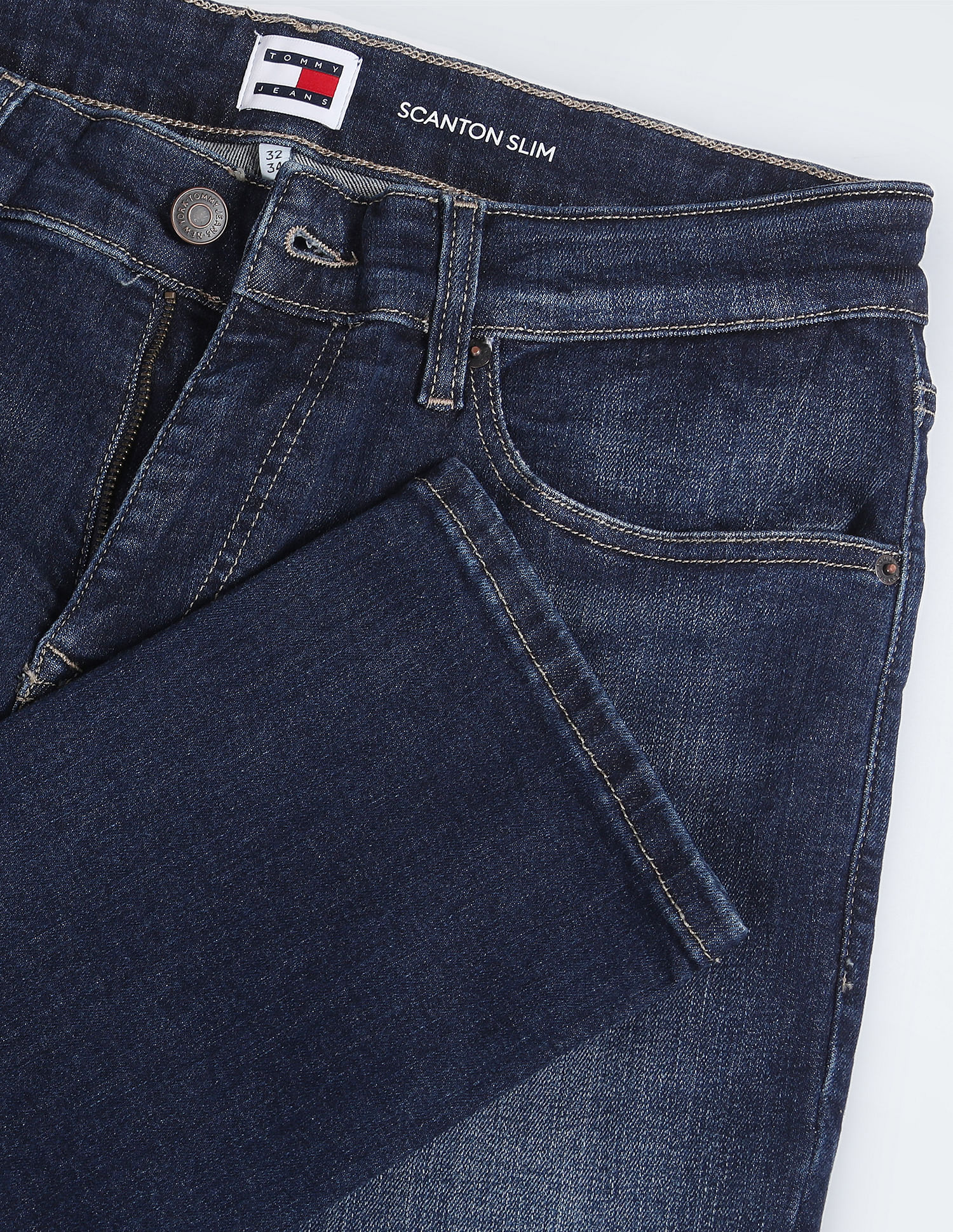 Tommy Hilfiger Scanton Slim Fit Stone Wash Jeans