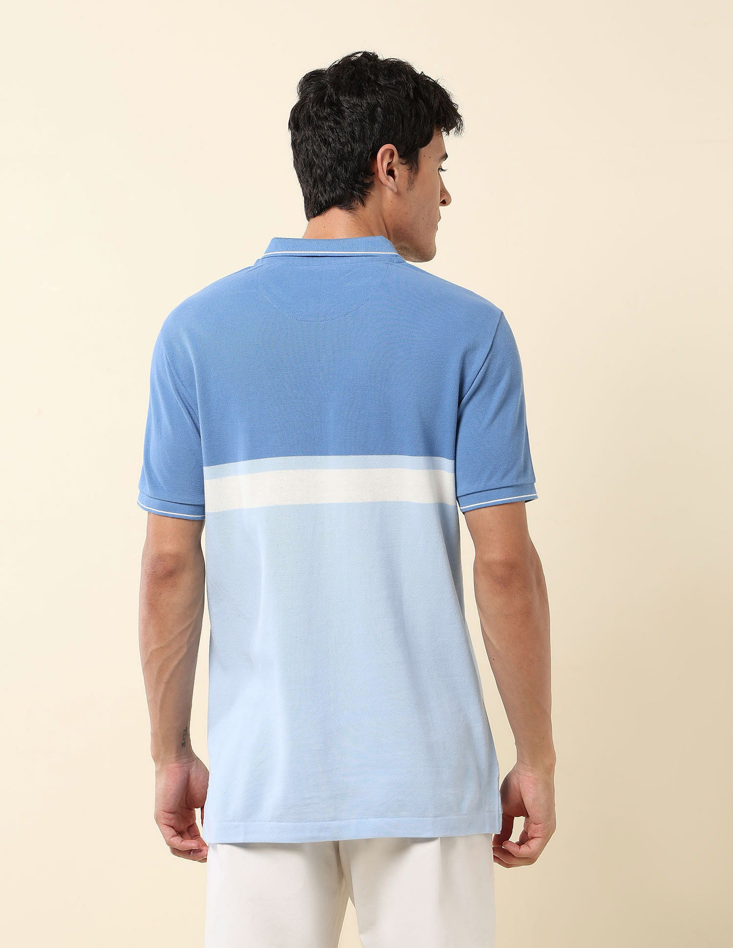 U.S. Polo Assn. Colourblocked Summer Splash Polo Shirt