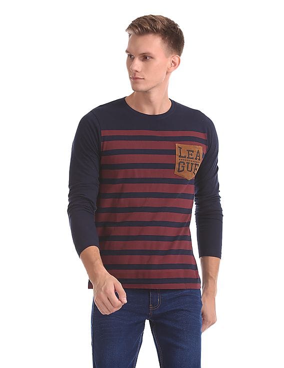 Buy Ruggers Long Sleeve Striped T-Shirt 