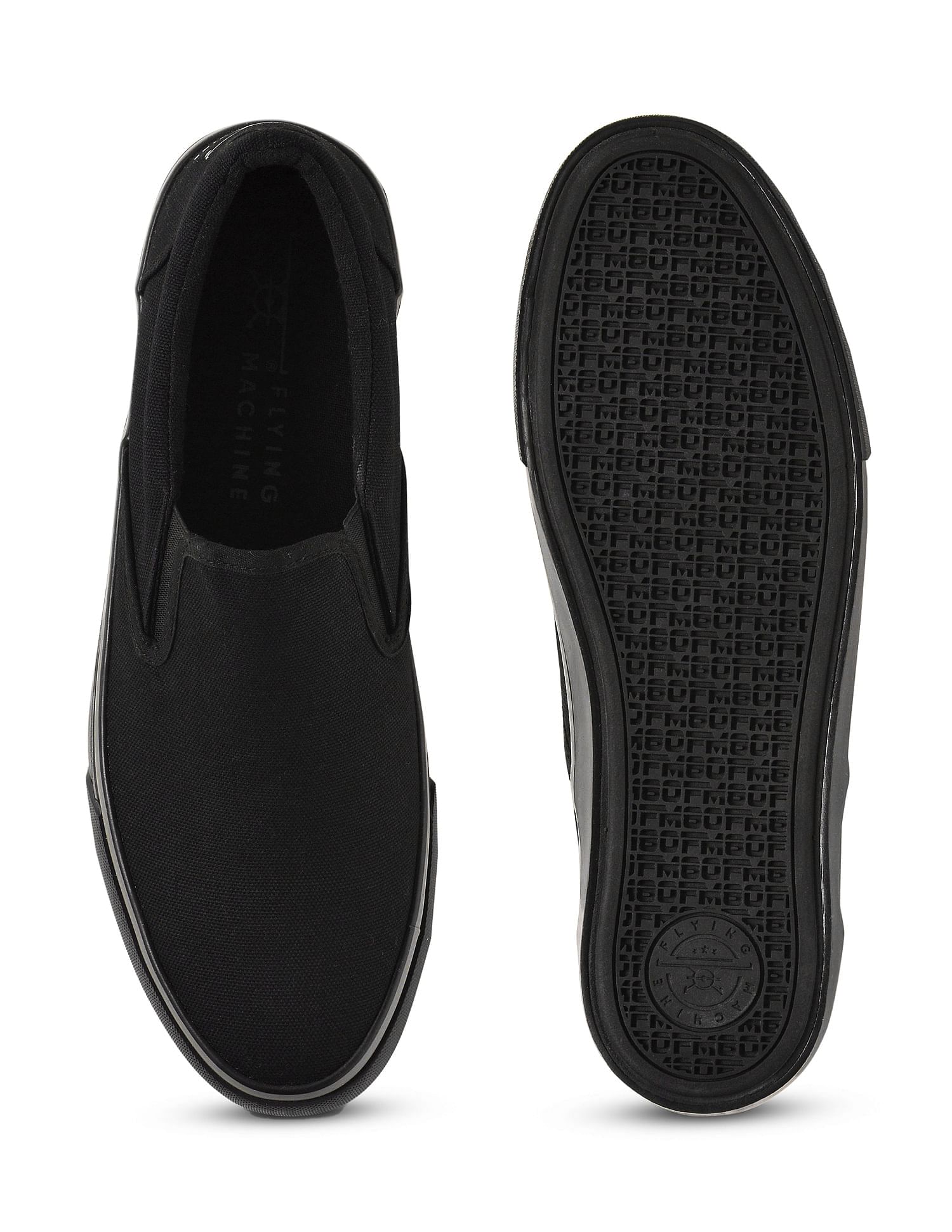 Flying Machine Men Canvas Cezar 5.0 Slip On Shoes