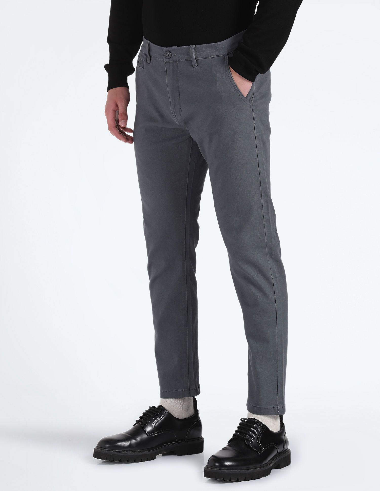 Flying Machine Slash Slim Tapered Fit Trousers