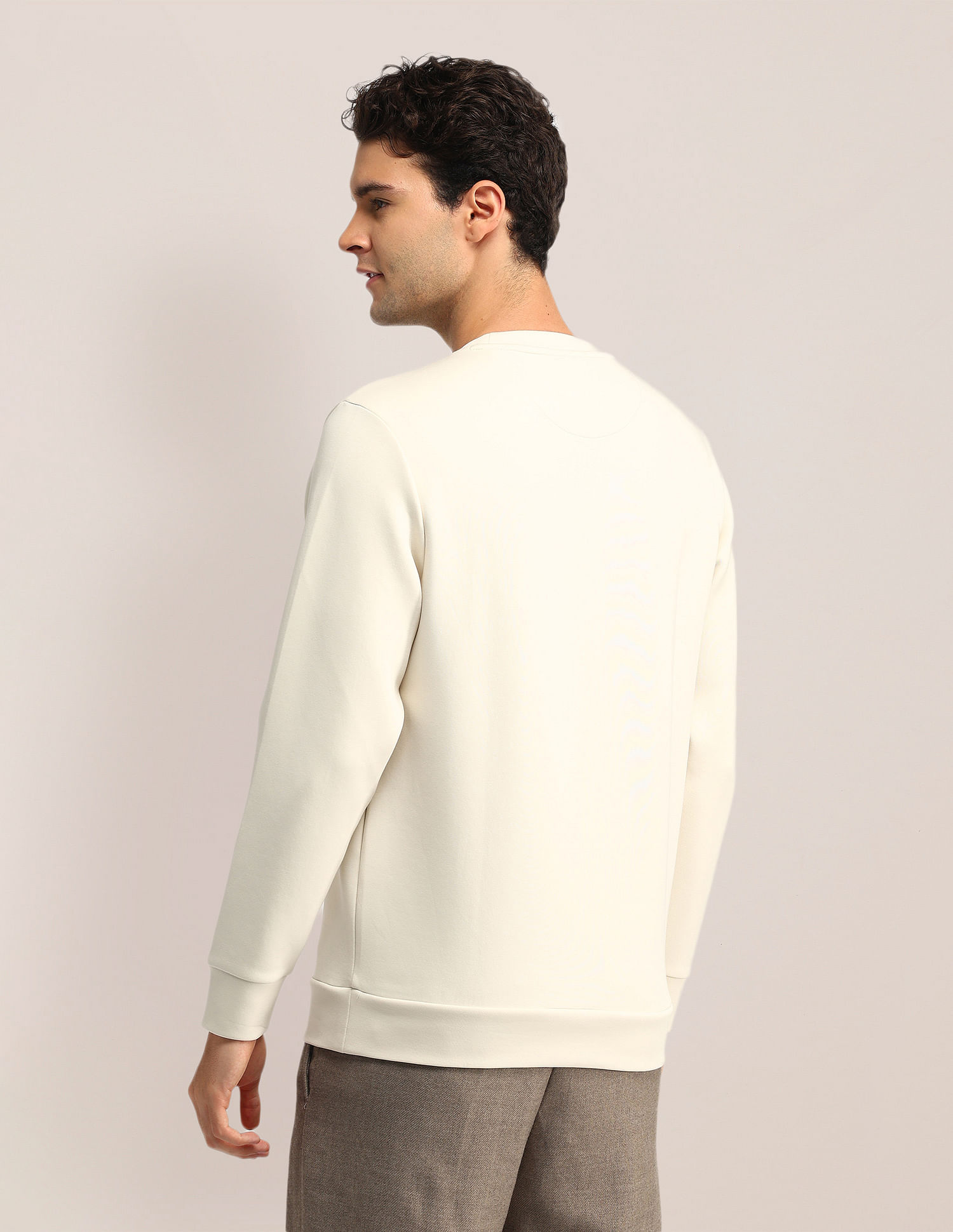 U.S. Polo Assn. Brand Printed Regular Fit Sweatshirt