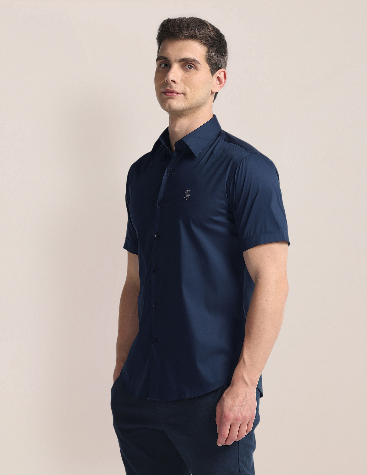 U.S. Polo Assn. Short Sleeve Solid Shirt