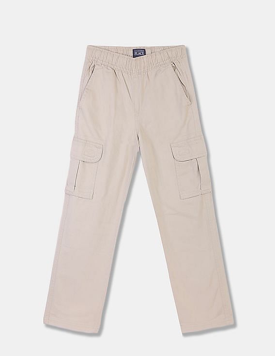 Buy Pepe Jeans Brown Slim Fit Cargo Pants from top Brands at Best Prices  Online in India | Tata CLiQ