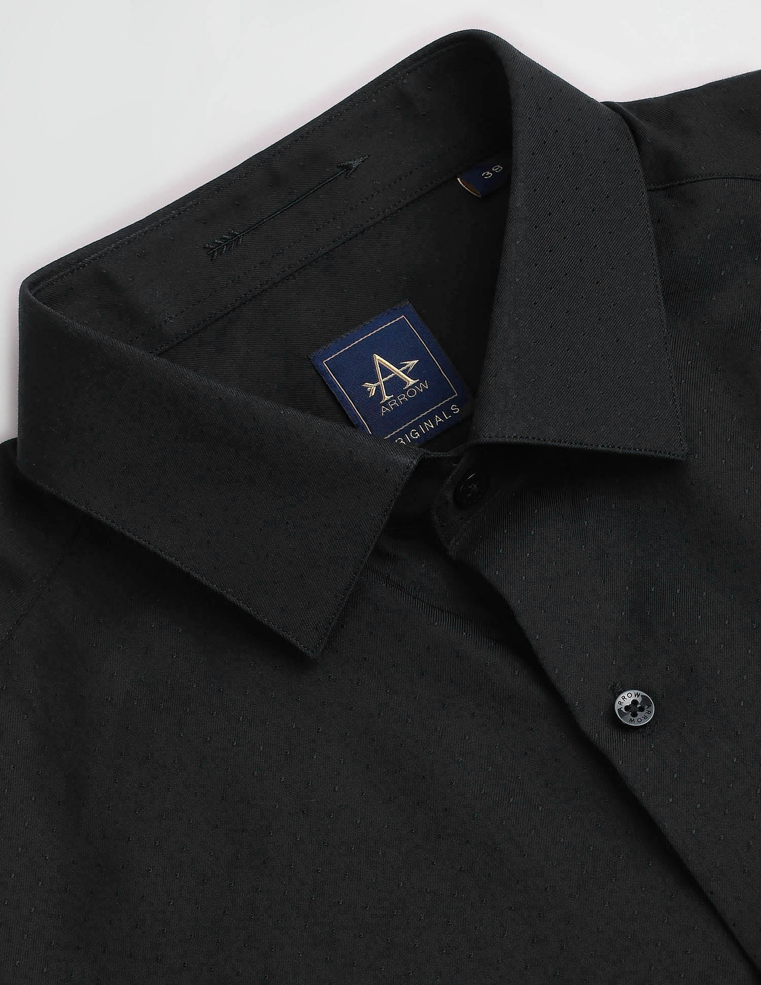 Arrow Self Design Twill Shirt