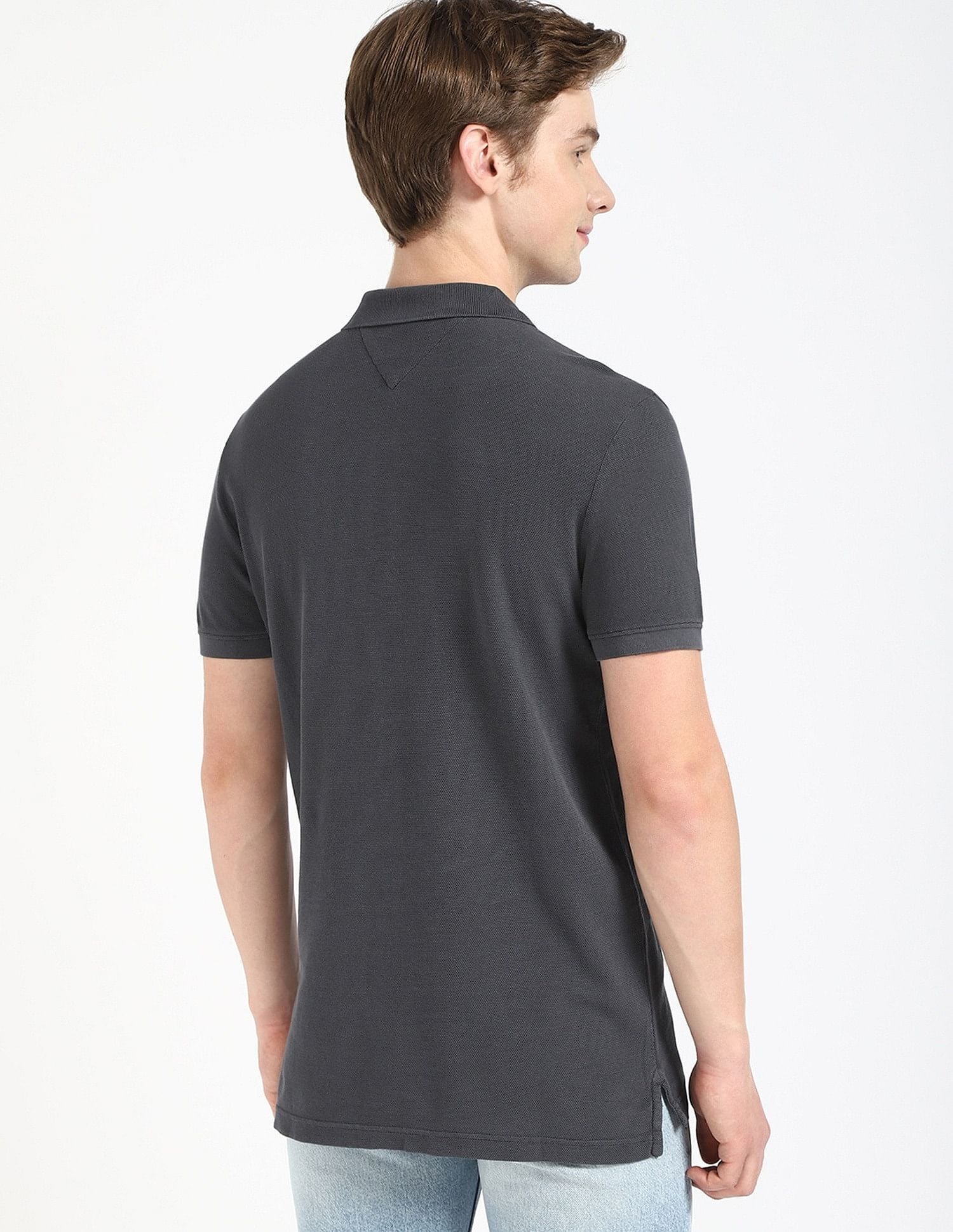 Tommy Hilfiger Solid Slim Fit Polo