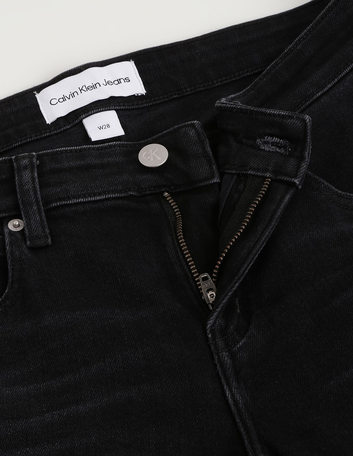 Calvin Klein Body Fit Whiskered Jeans