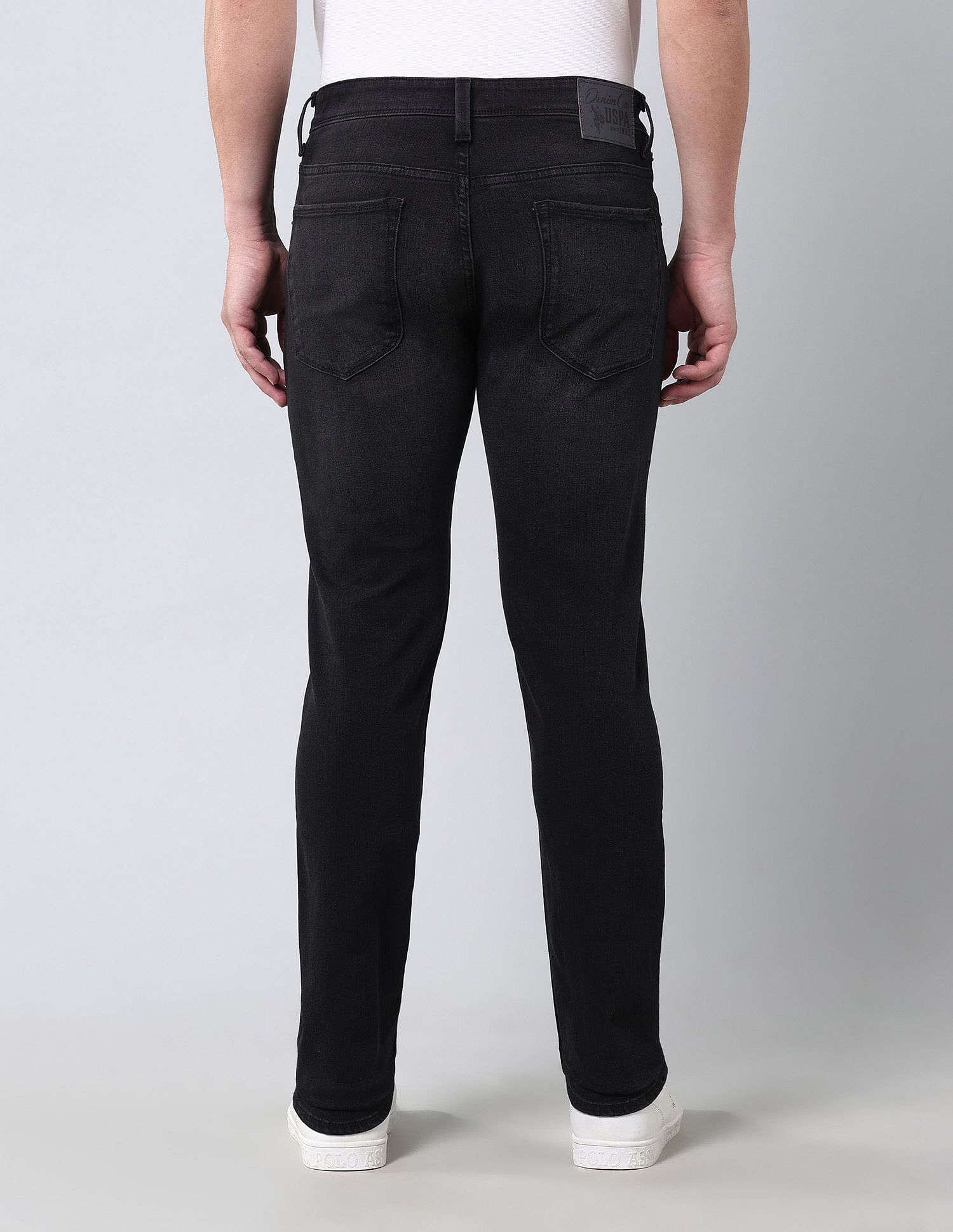 U.S. Polo Assn. Denim Co. Brandon Slim Tapered Fit Bi Stretch Authentic Jeans