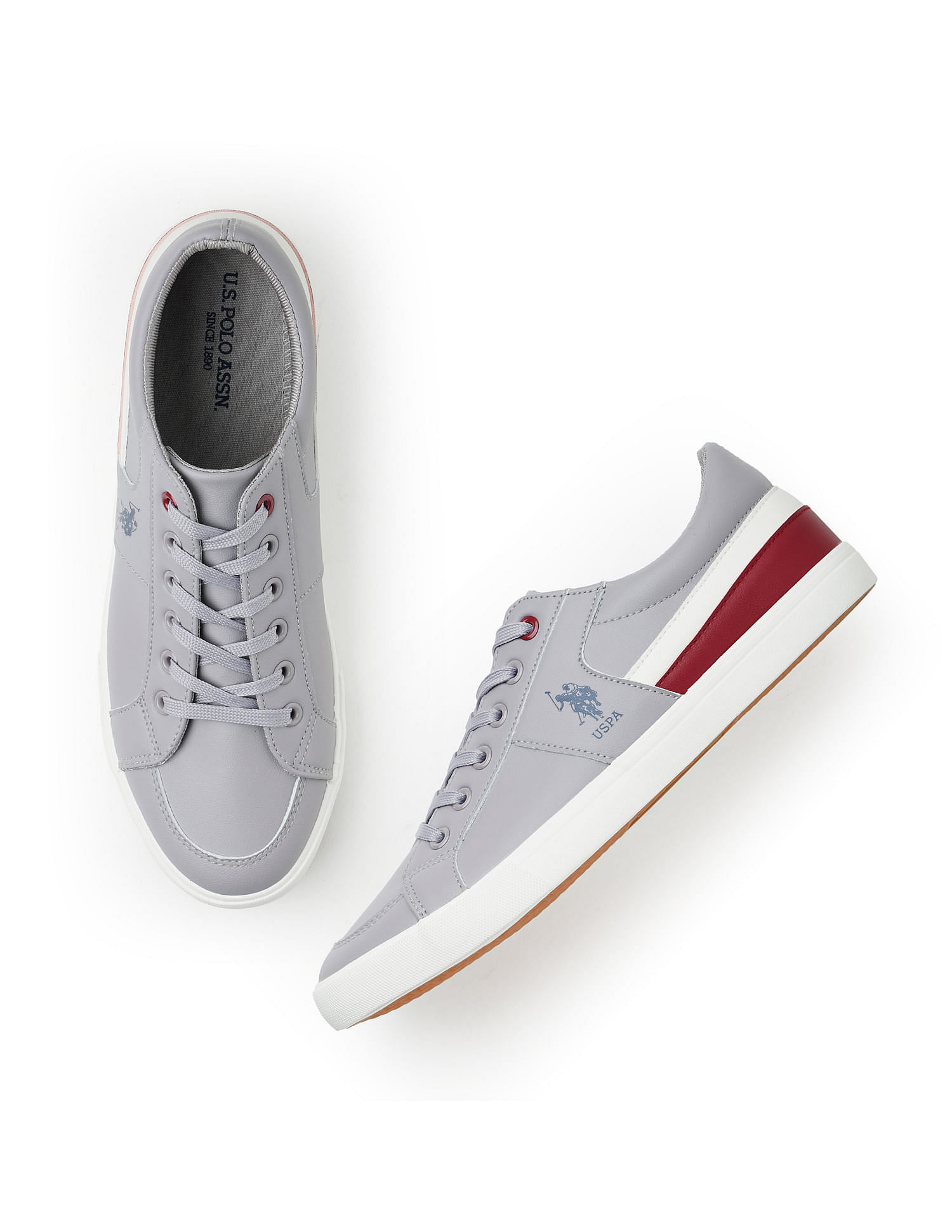 U.S. Polo Assn. Men Clarkin 7.0 Colourblocked Sneakers