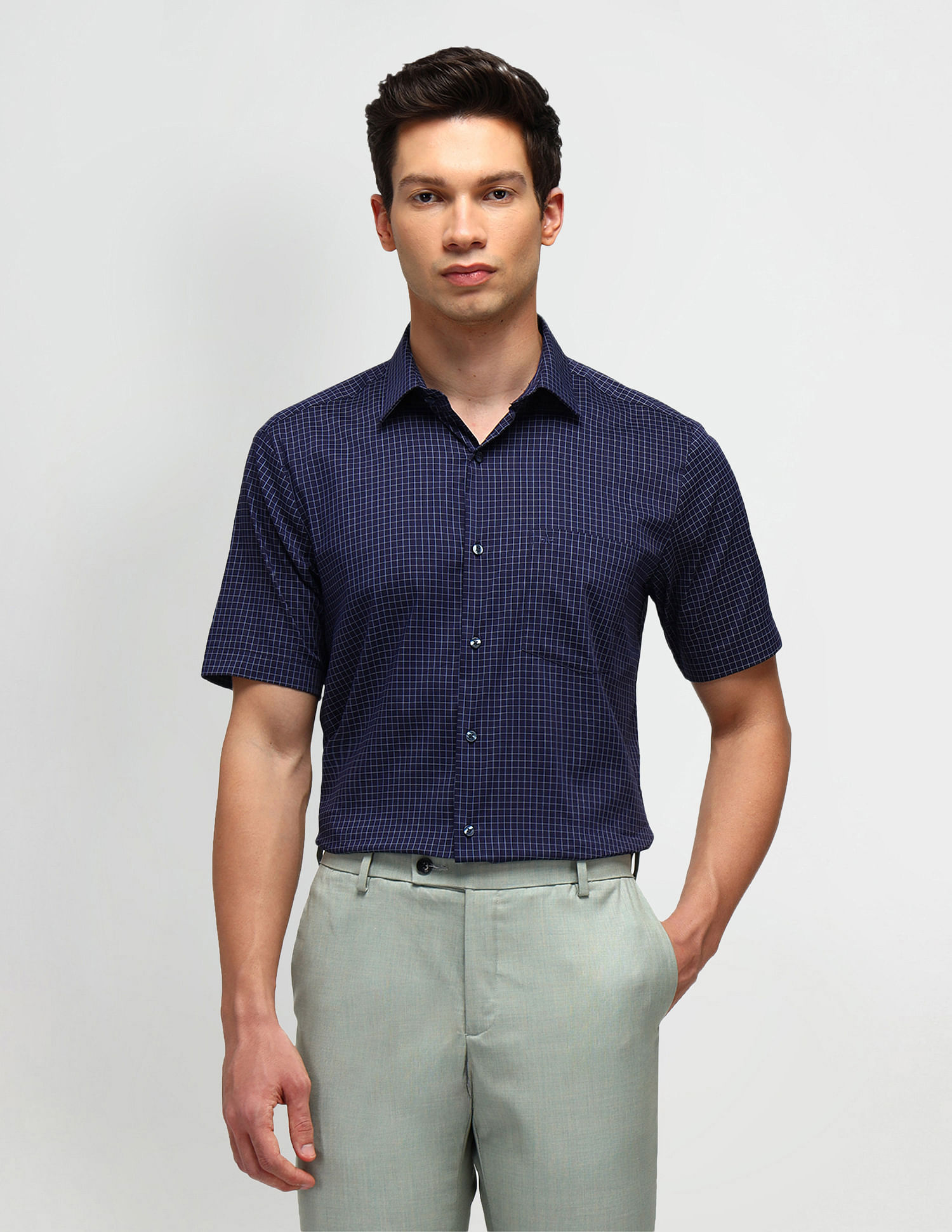 Arrow Dobby All-Over Pattern Shirt