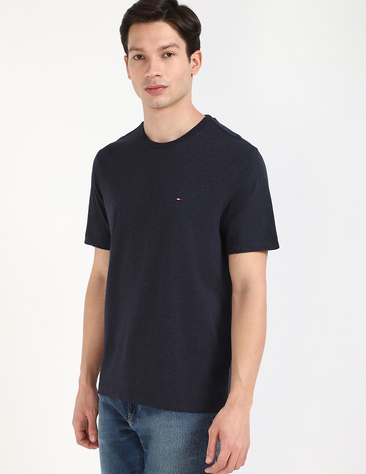 Tommy Hilfiger Solid Regular Fit T-shirt