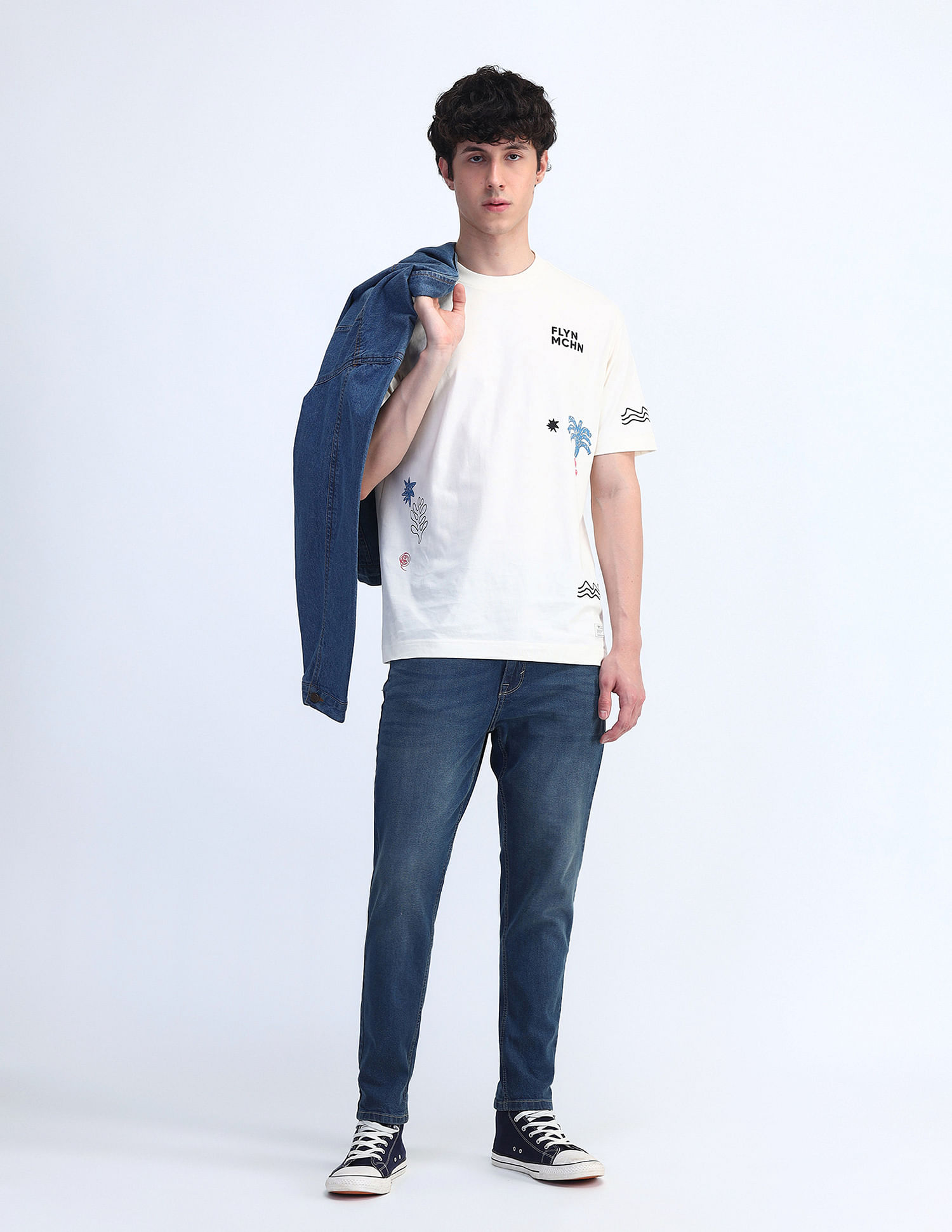 Flying Machine Mankle Slim Fit Jeans