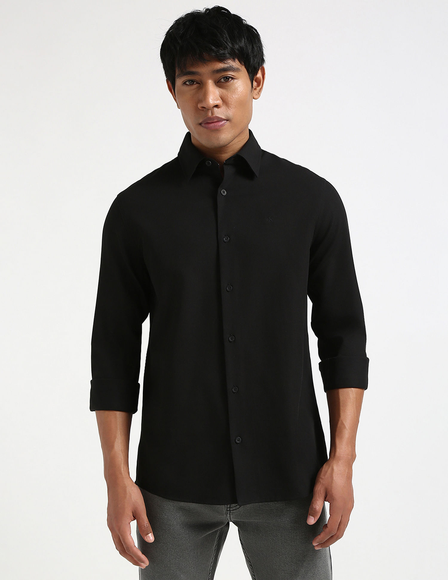Calvin Klein Jeans Slim Fit Twill Shirt