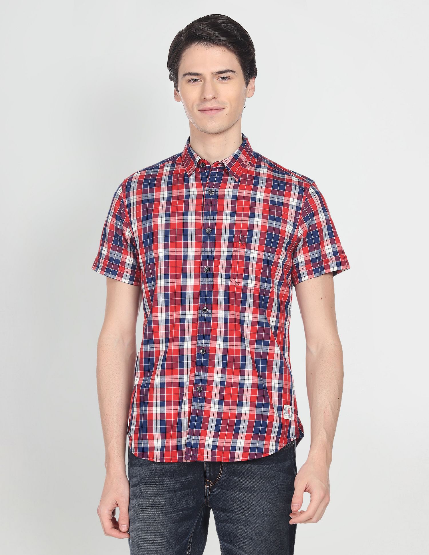 U.S. Polo Assn. Denim Co. Outdoor Check Twill Shirt