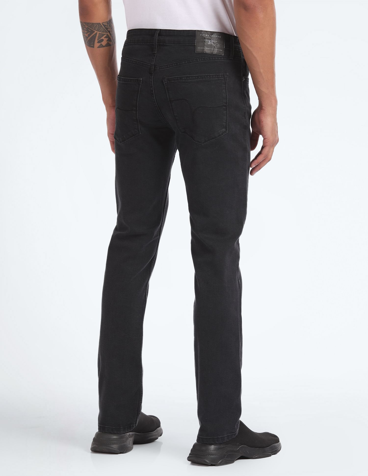 Flying Machine Freddie Slim Straight Rinsed Jeans
