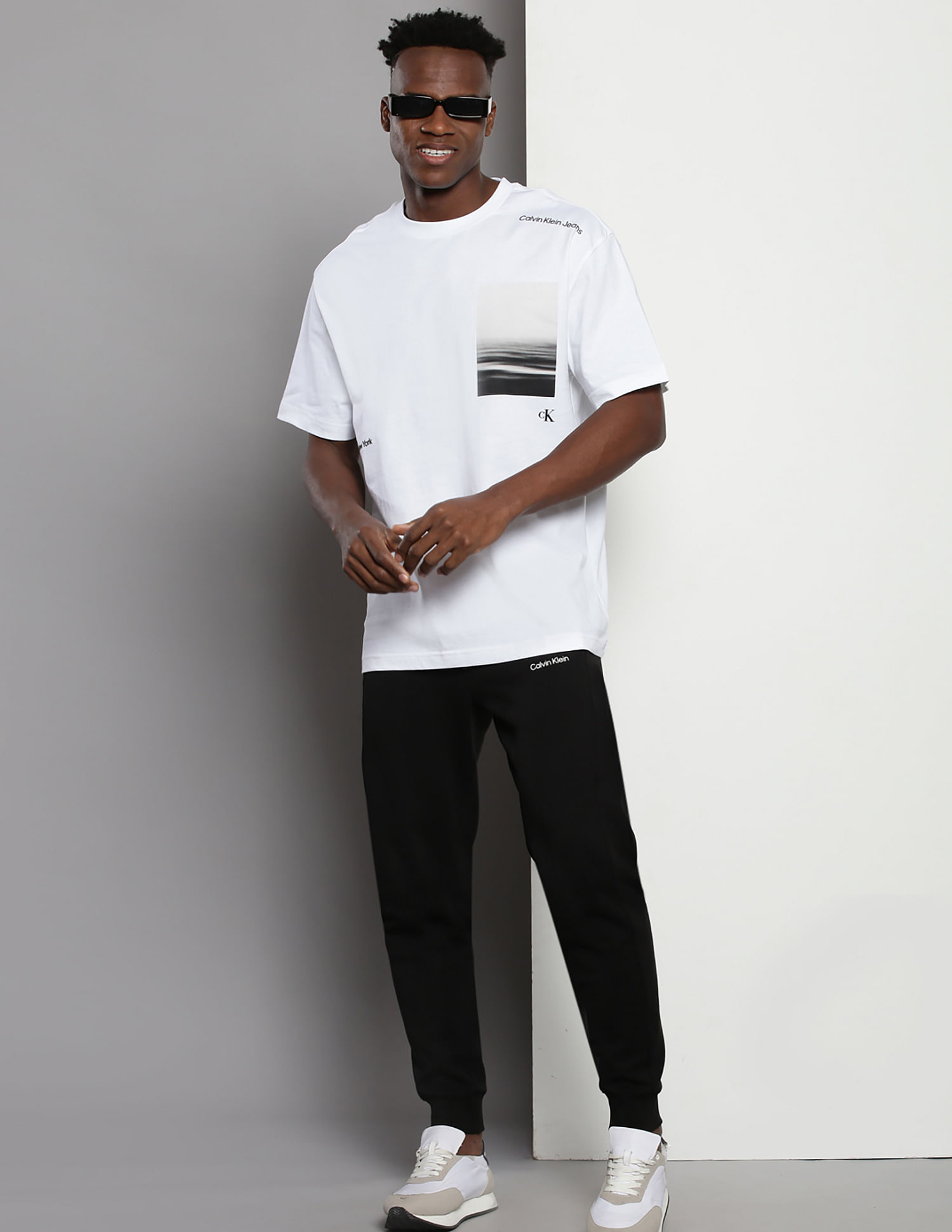 Calvin Klein Serenity Back Graphic Print T-Shirt