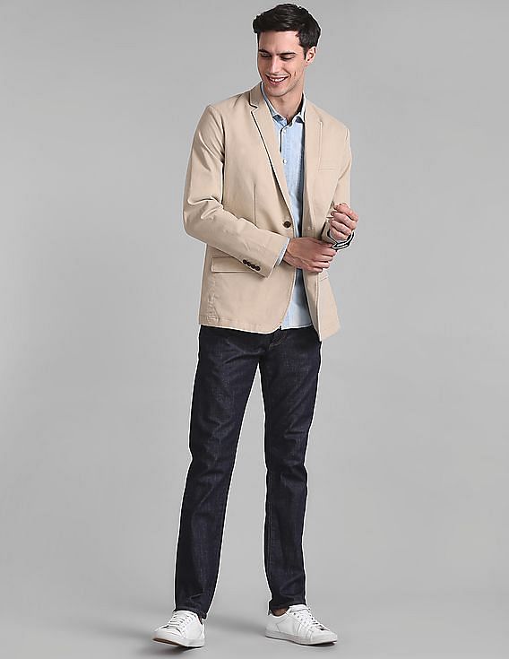 Gap mens best sale blazer