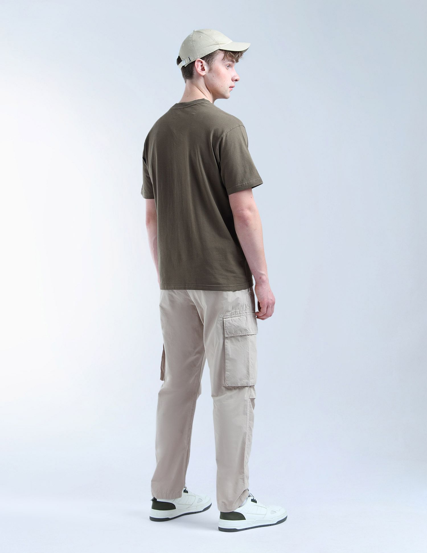 Flying Machine Relaxed Tapered Fit Twill Cargo