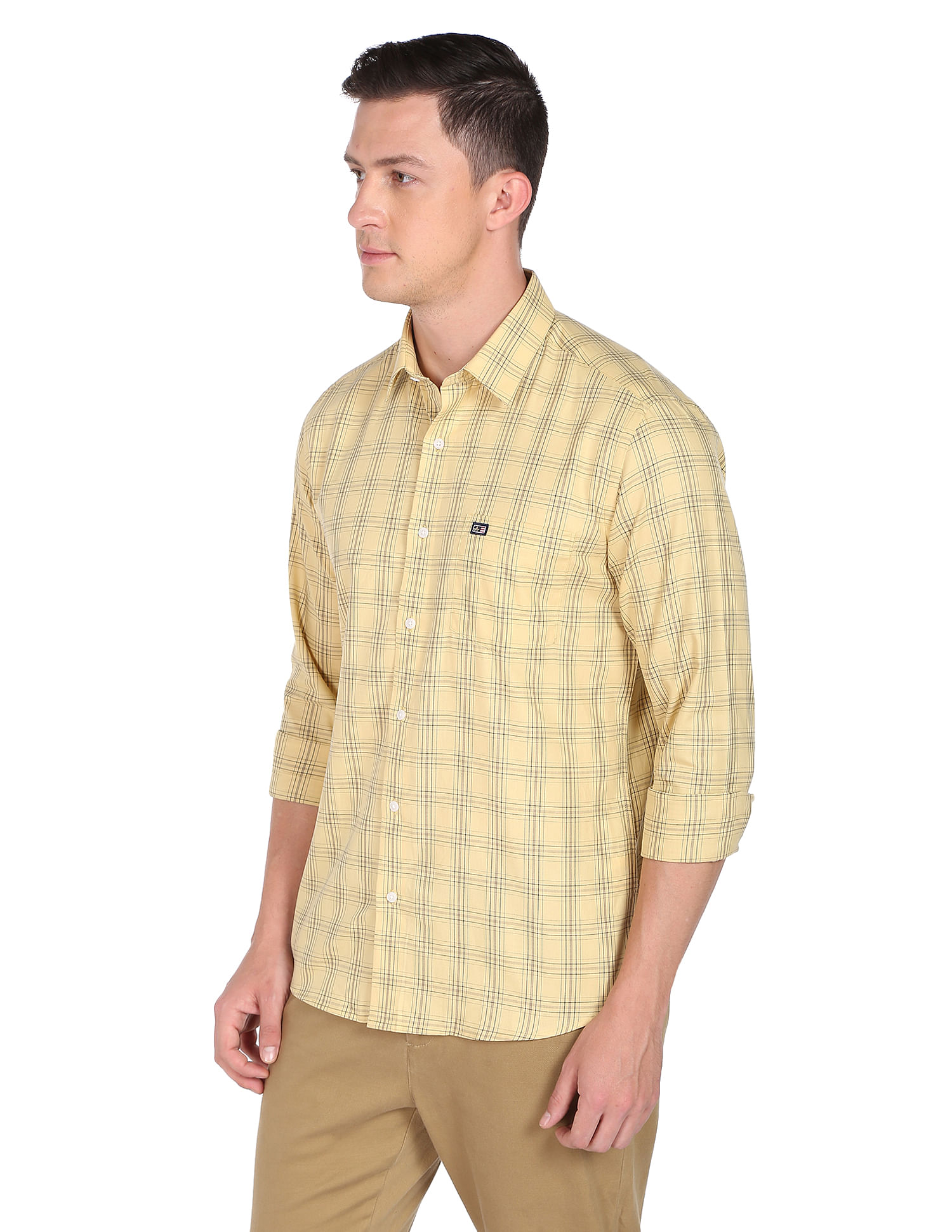 Arrow Sports Tartan Check Cotton Shirt