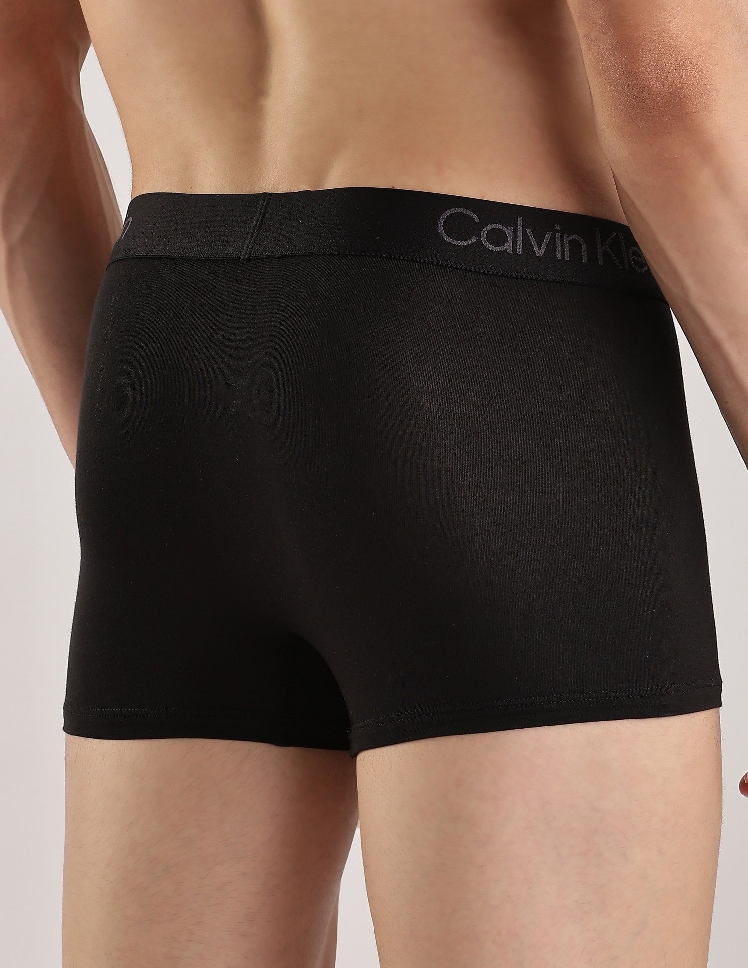 Calvin Klein Underwear Low Rise Solid Multi Trunks - Pack Of 3