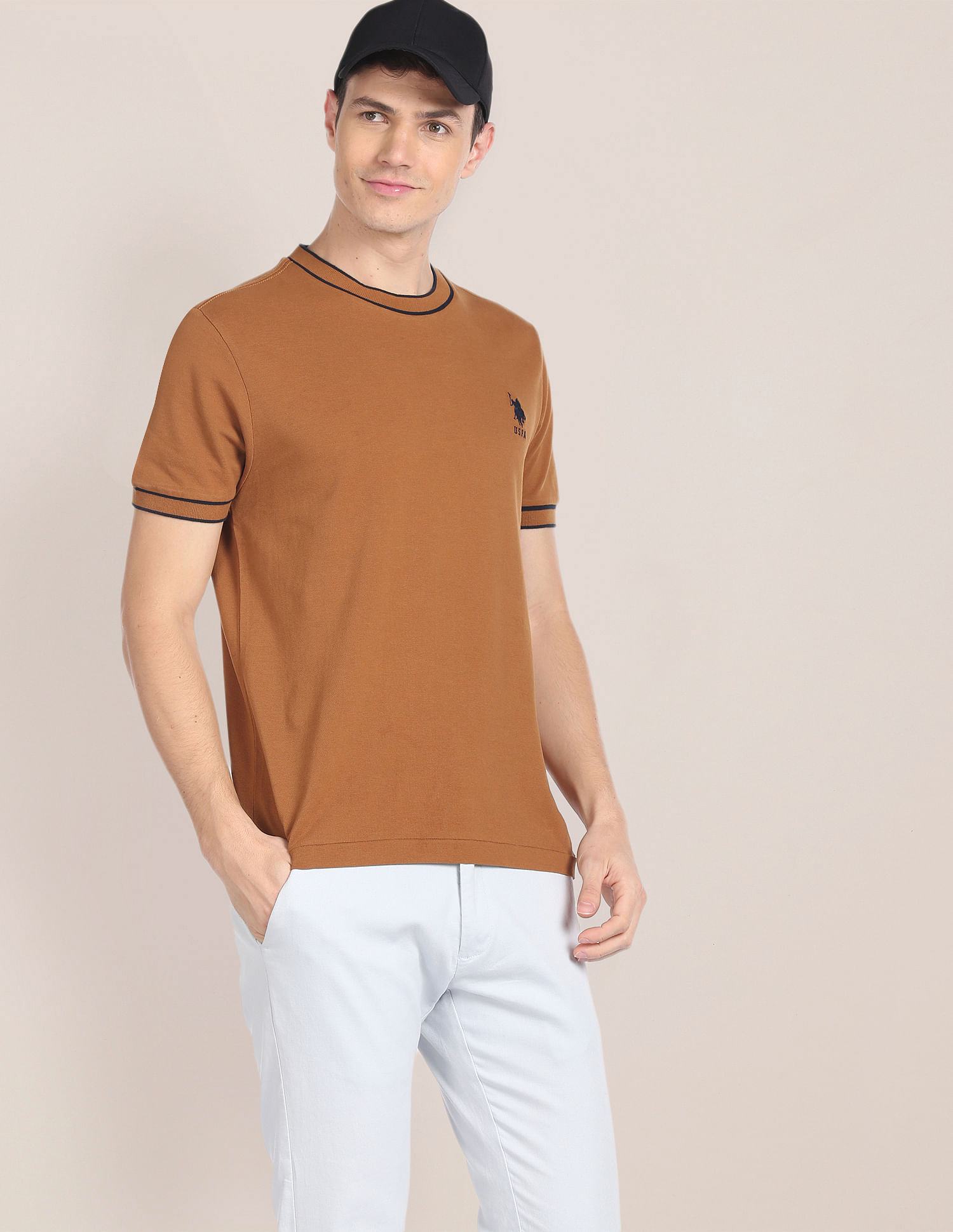 U.S. Polo Assn. Solid Cotton T-Shirt