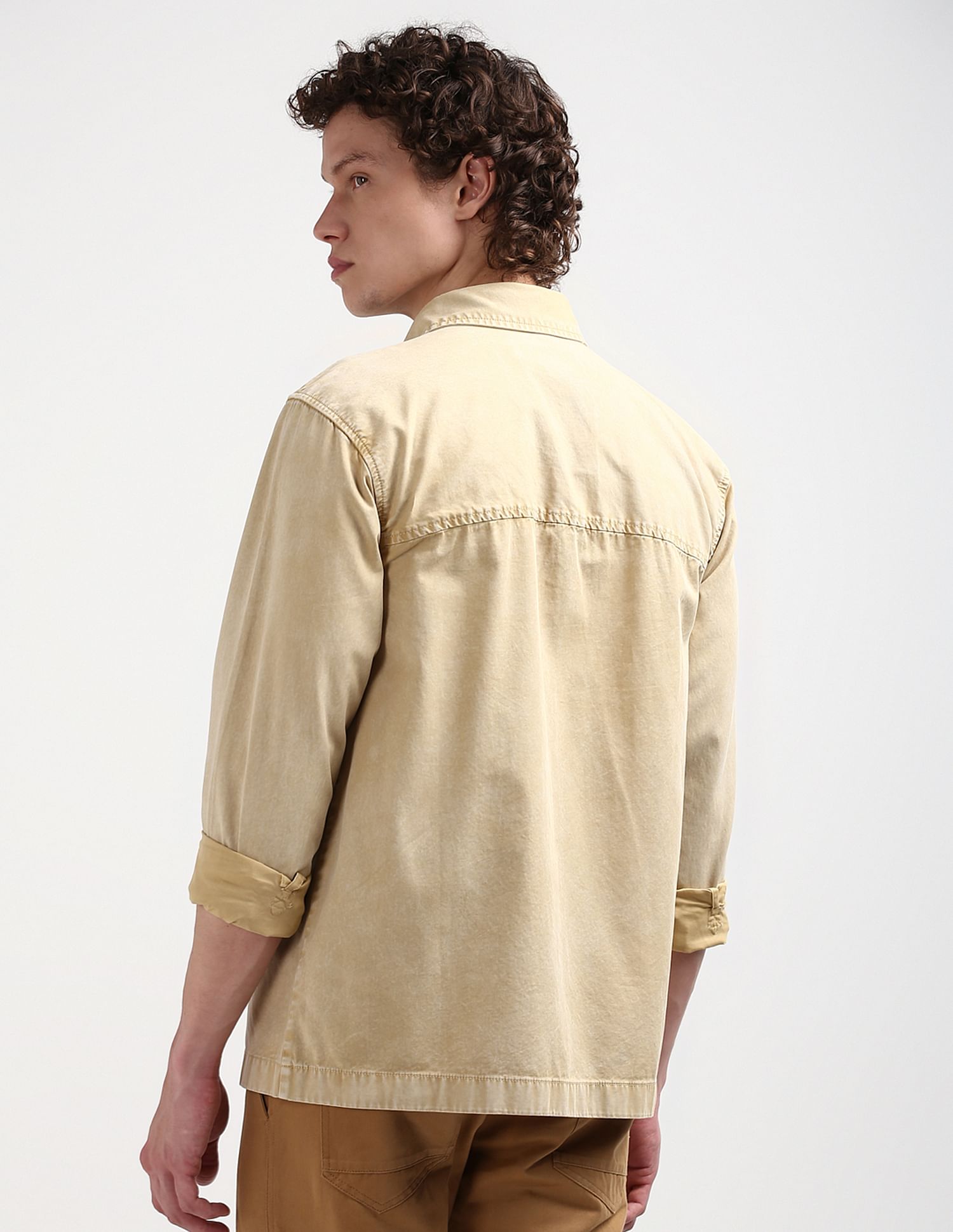 Calvin Klein Washed Utility Shirt