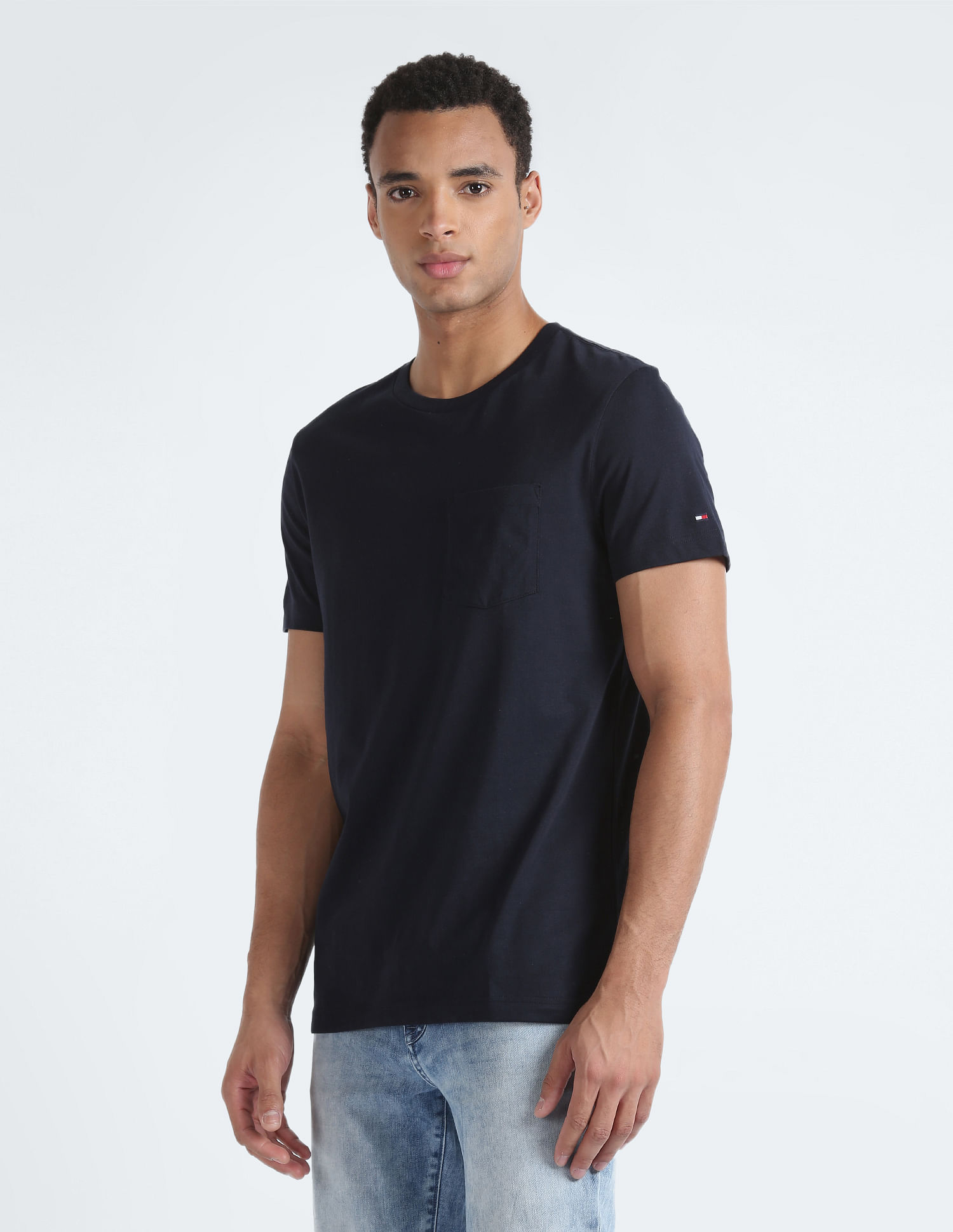 Tommy Hilfiger Classic Patch Pocket Solid T-Shirt