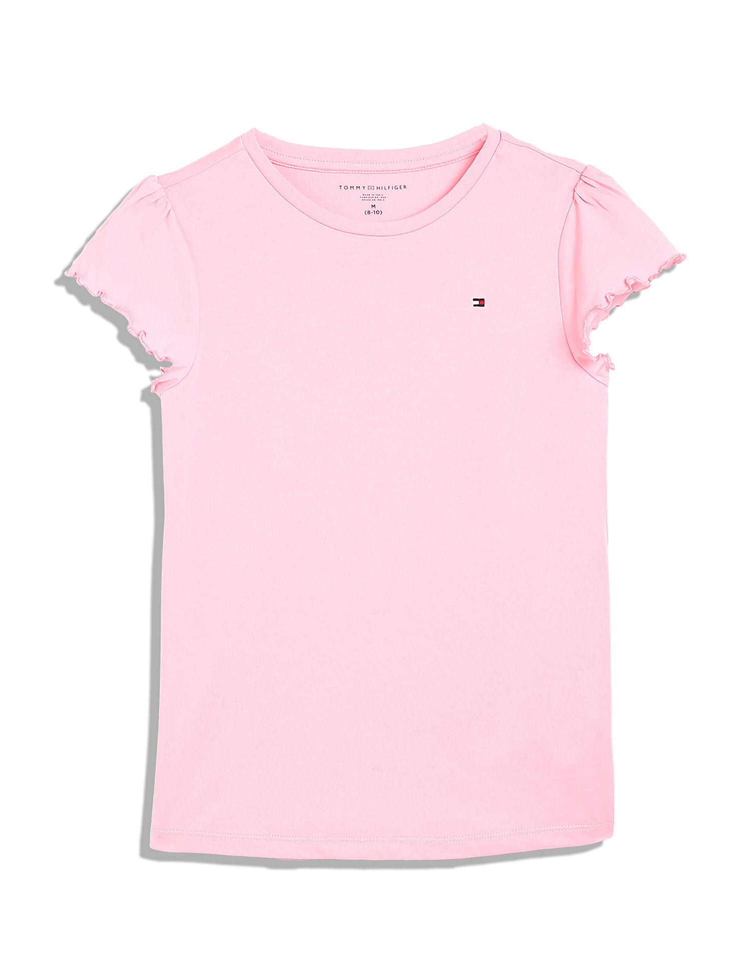 Tommy Hilfiger Kids Essential Ruffle Sleeve T-Shirt