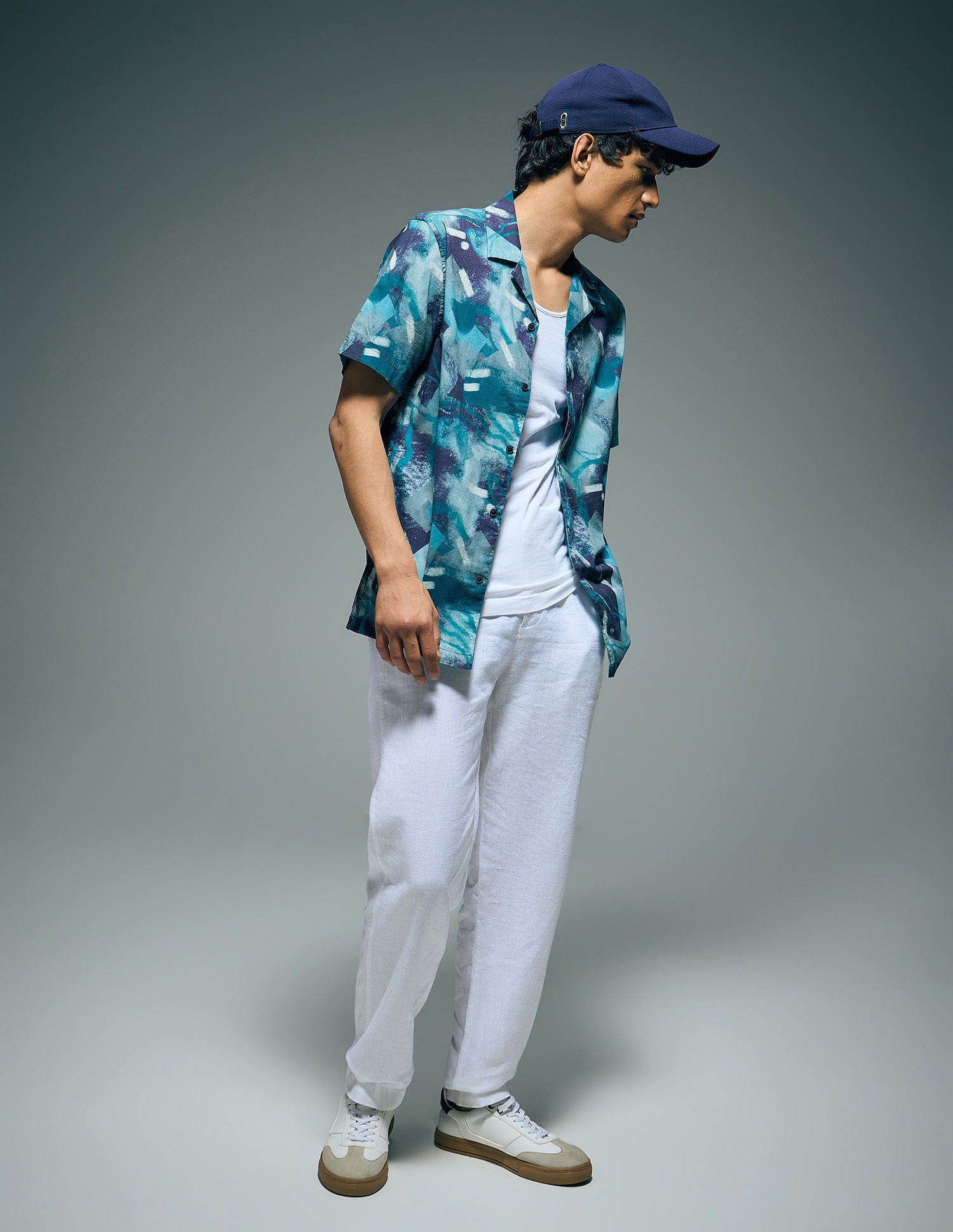 Flying Machine Pure Cotton Original Cuban Shirt