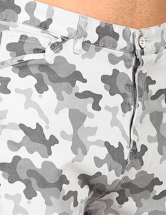 Reclaimed Vintage Revived Cargo Trousers In White Camo | ASOS