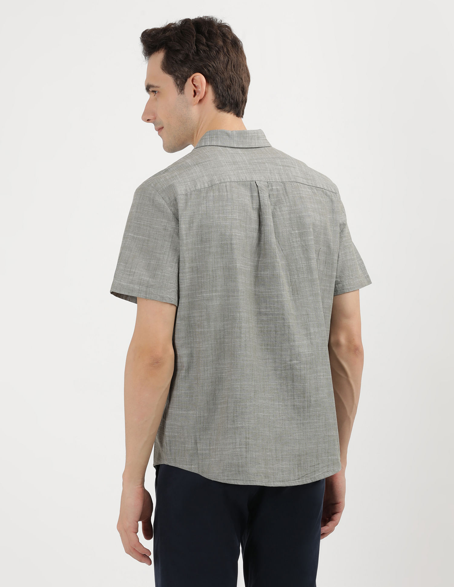 Calvin Klein Cotton Solid Shirt