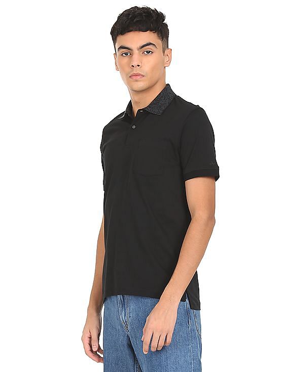 Buy Arrow Patch Pocket Solid Polo Shirt NNNOW