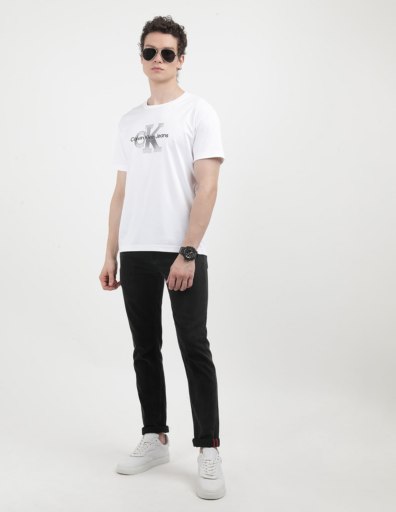 Calvin Klein Jeans Euphoric Monologo T-Shirt