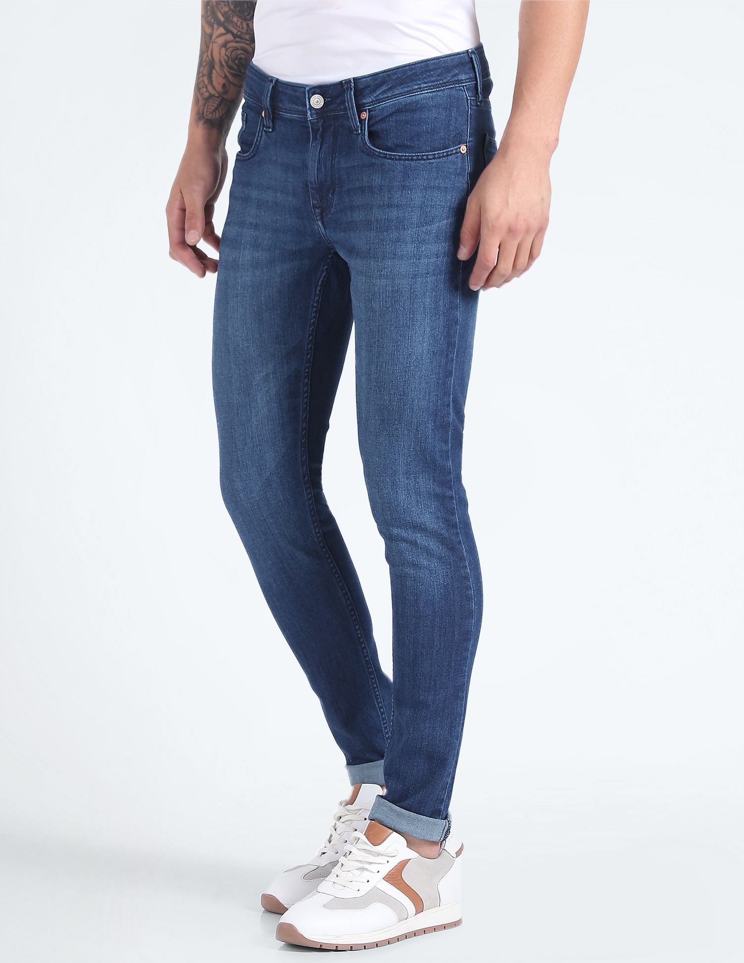 Flying Machine Low Rise Jackson Skinny Fit Jeans