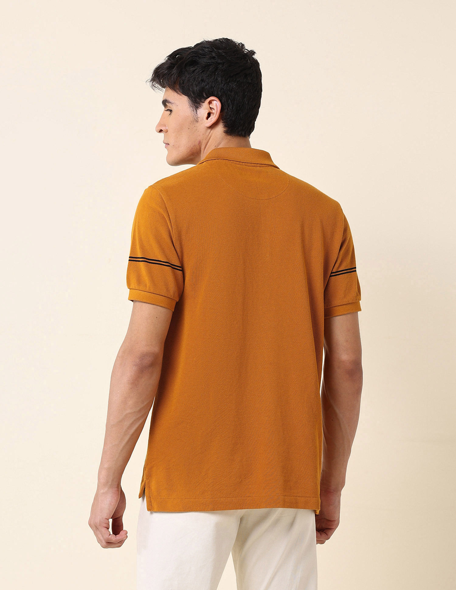 U.S. Polo Assn. Horizontal Striped Classic Polo Shirt