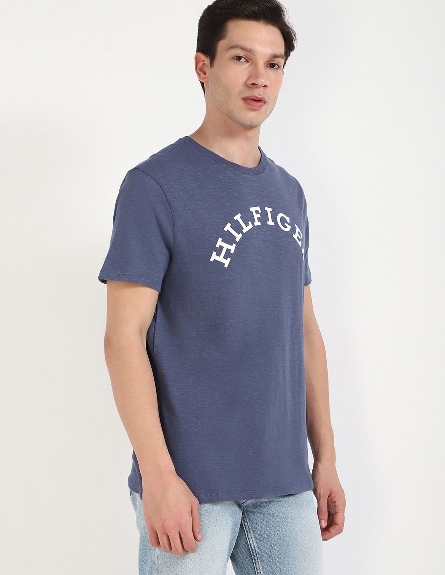 Tommy Hilfiger Logo Regular-Fit Cotton T-Shirt