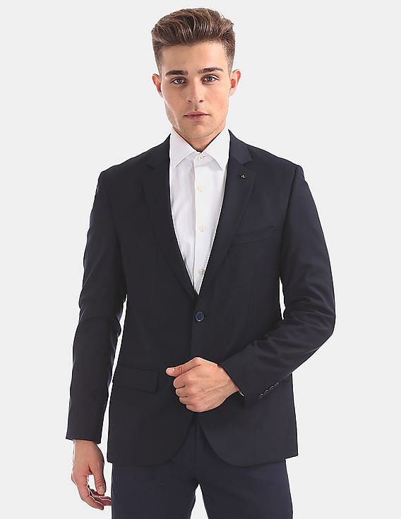Arrow Regular Fit Single Breasted Blazer