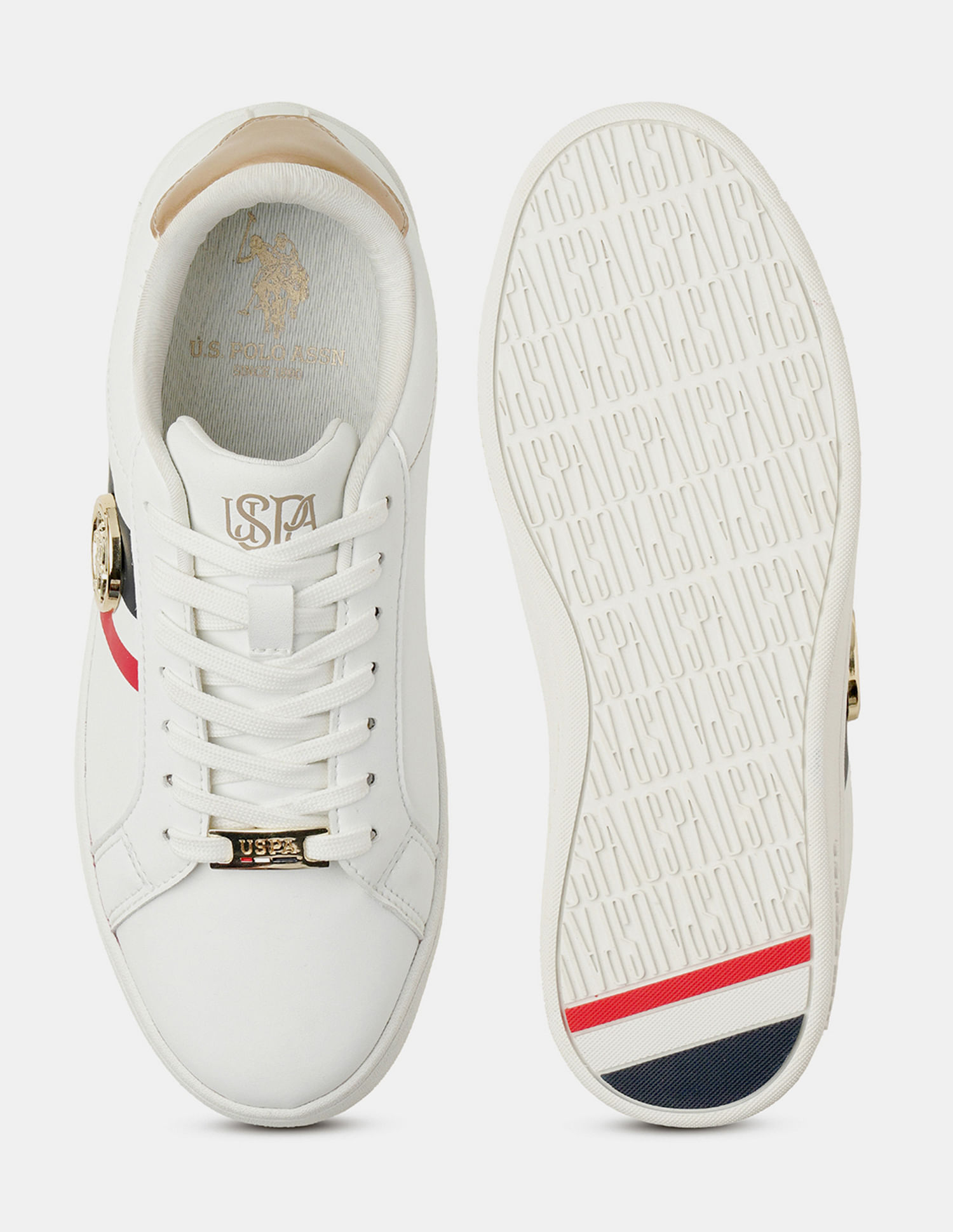 U.S. Polo Assn. Women Emery 3.0 Colour Blocked Sneakers